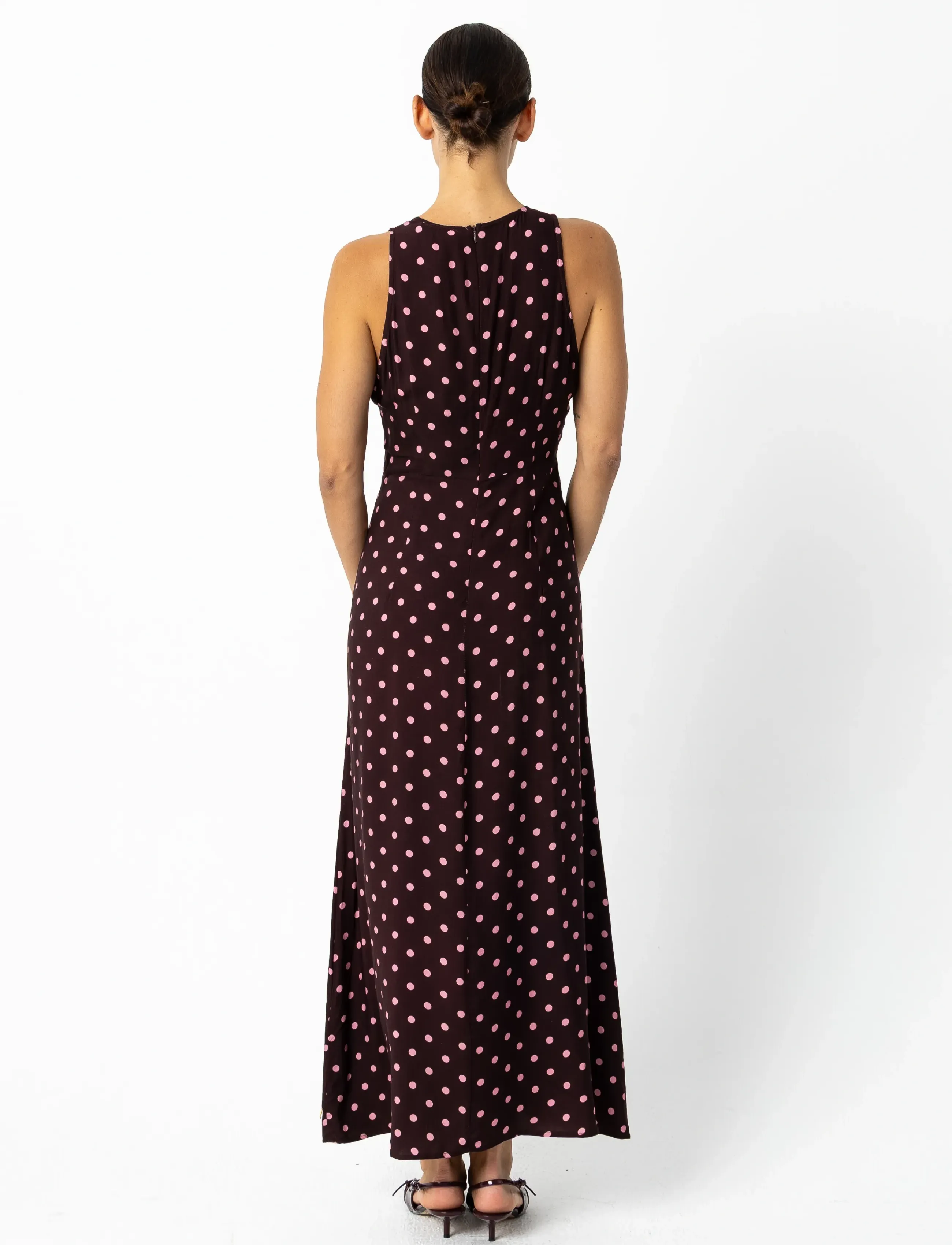 Coster Copenhagen - Dress with dots - dot print - 3