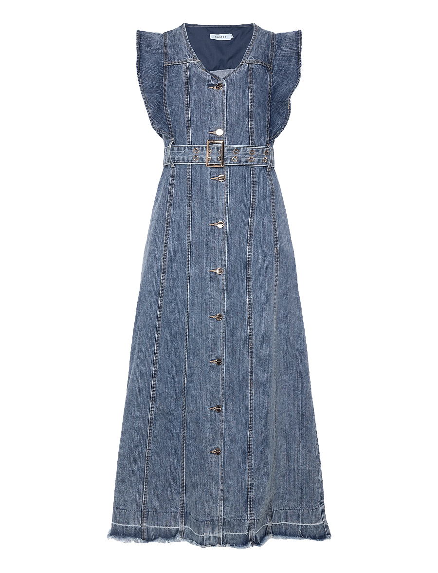 Coster Copenhagen - Denim dress - džinsinės suknelės - light blue denim - 1