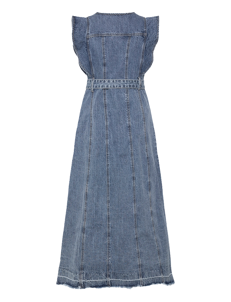 Coster Copenhagen - Denim dress - denimkjoler - light blue denim - 2