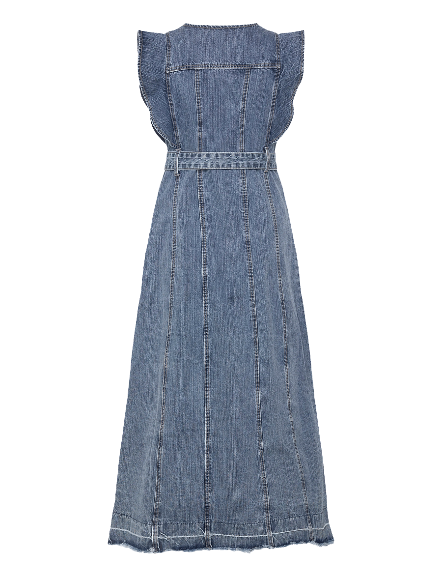 Coster Copenhagen - Denim dress - kjólar úr gallaefni - light blue denim - 2