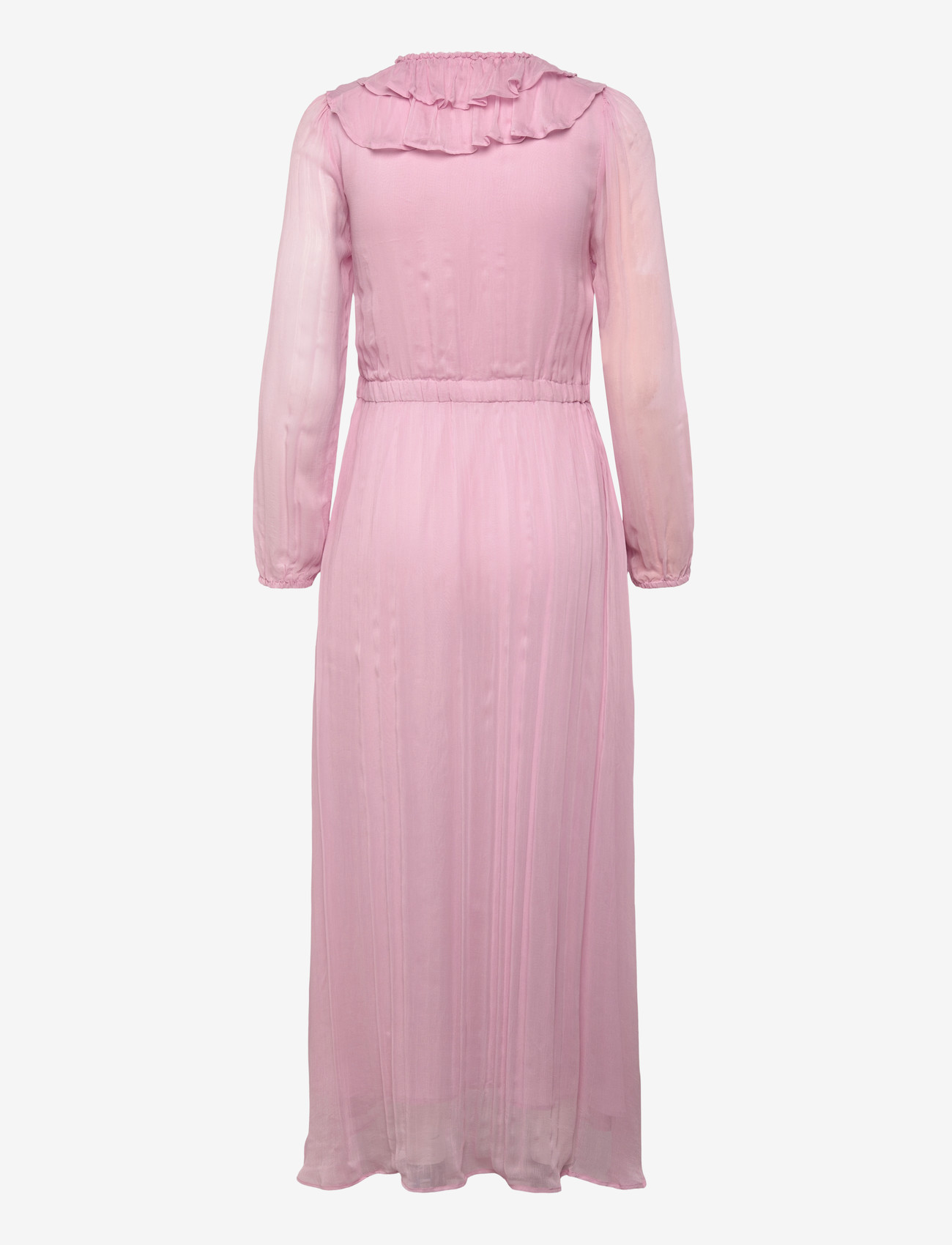 Coster Copenhagen - Long ruffle dress - maxi kjoler - bon bon pink - 1
