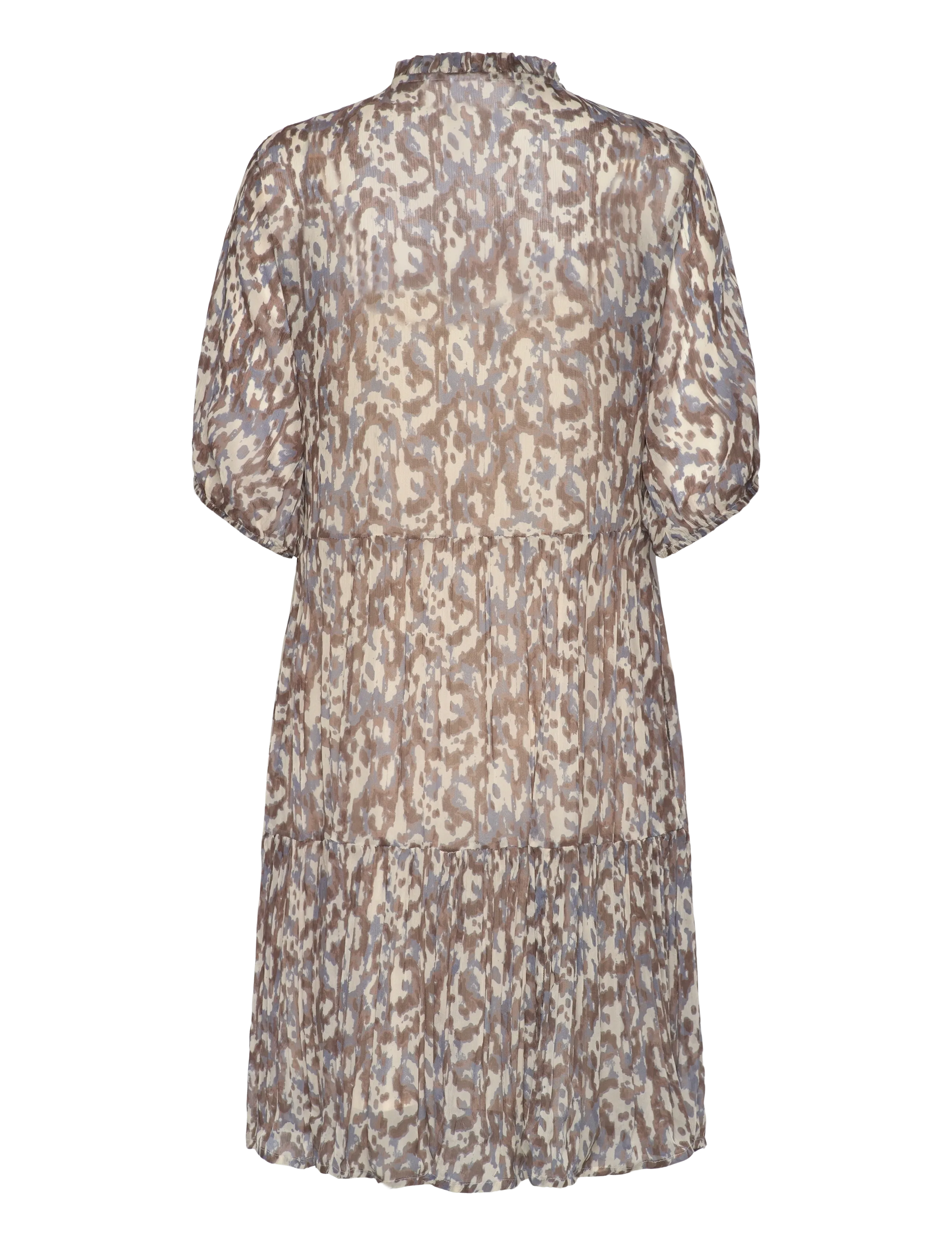 Coster Copenhagen - Short dress in dreamscape print - sommerkjoler - blue dreamscape print - 2