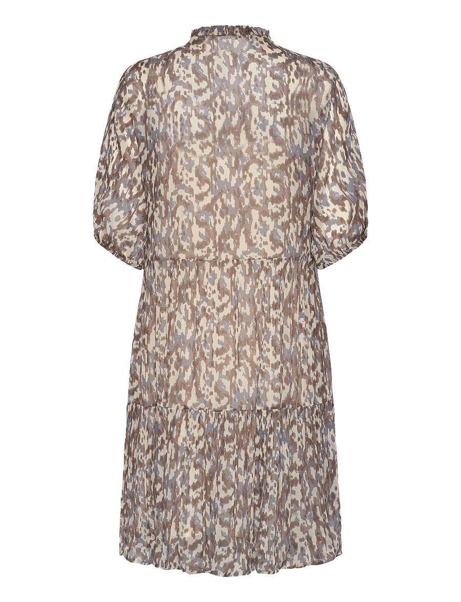Coster Copenhagen - Short dress in dreamscape print - sommerkjoler - blue dreamscape print - 2