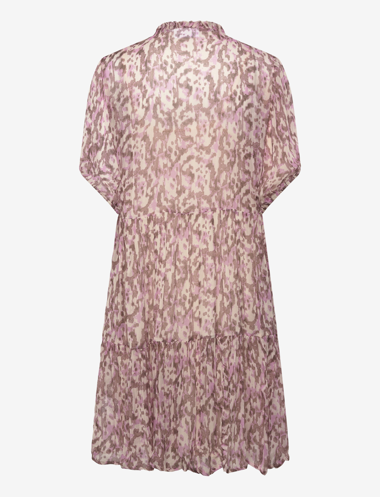 Coster Copenhagen - Short dress in dreamscape print - sommarklänningar - pink dreamscape print - 2