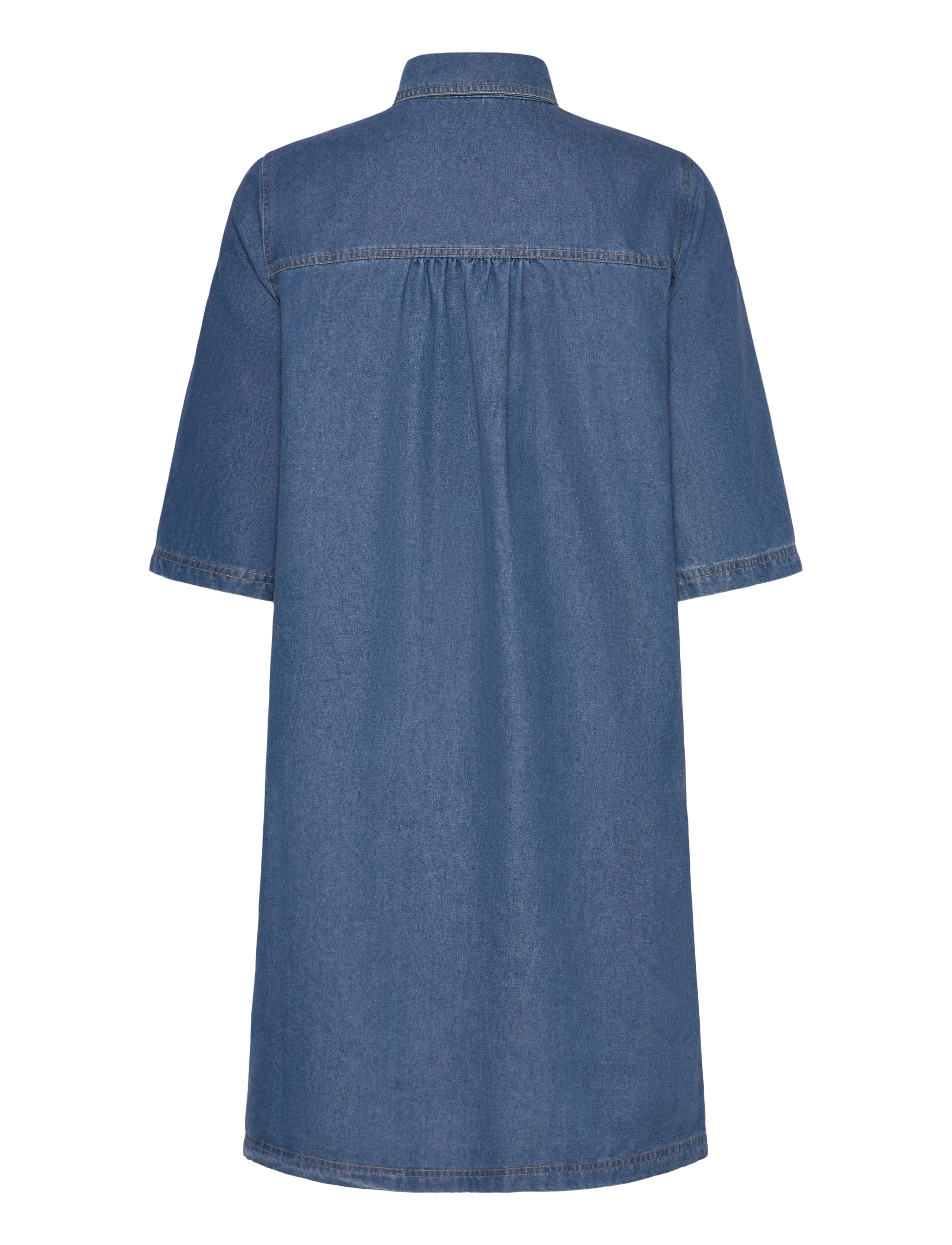 Coster Copenhagen - ELLIS denim dress - skjortekjoler - denim blue - 2