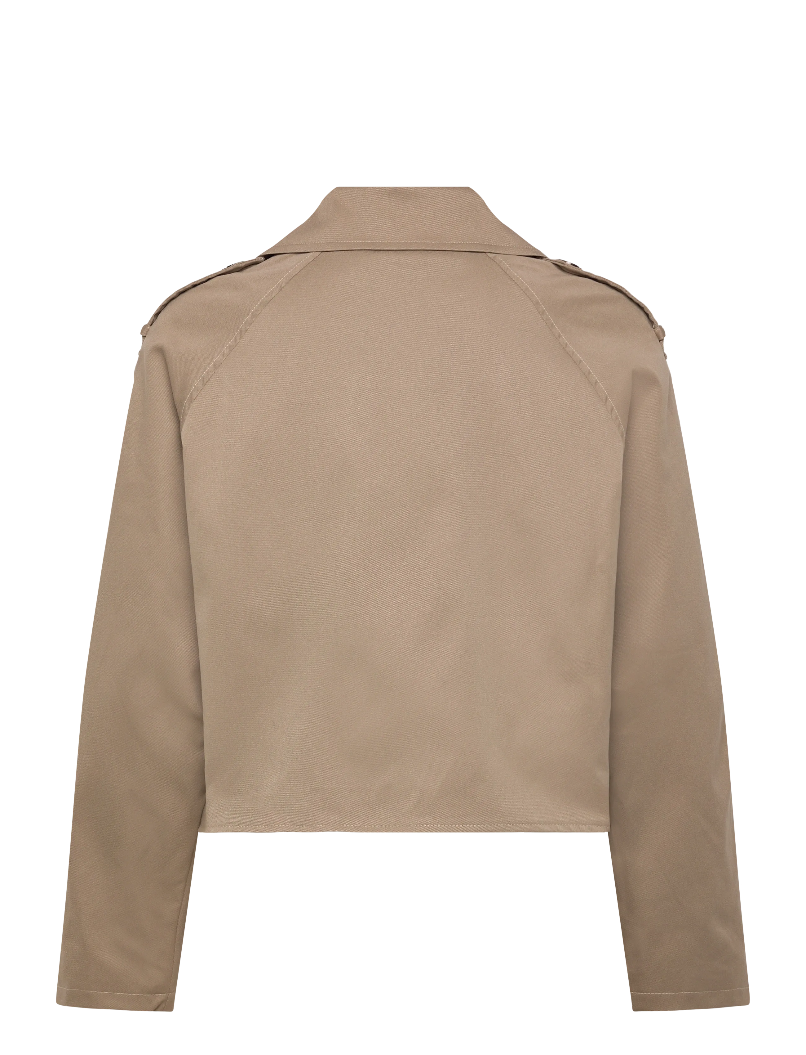 Coster Copenhagen - Short trench jacket - frühlingsjacken - sand olive - 2