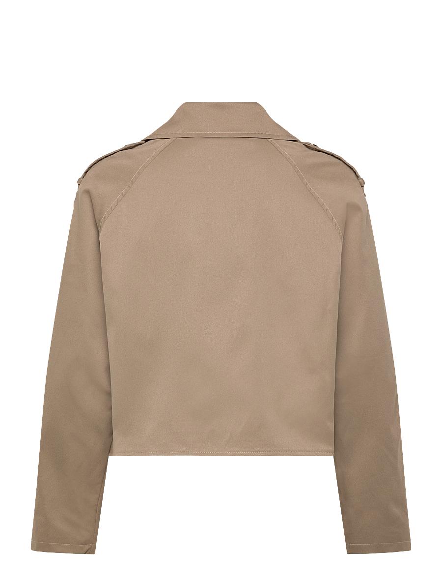 Coster Copenhagen - Short trench jacket - trenči - sand olive - 2