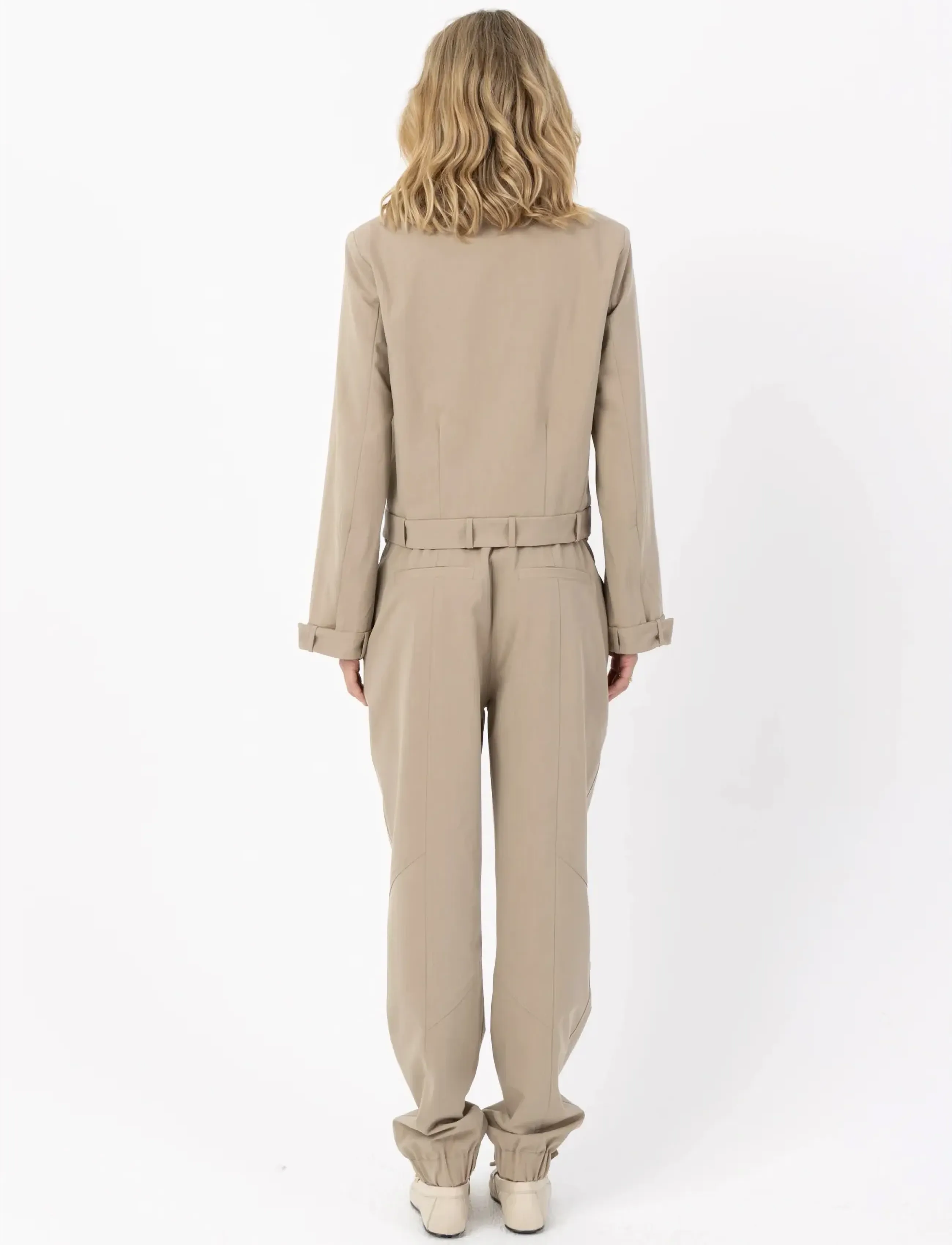 Coster Copenhagen - Short trench jacket - frühlingsjacken - sand olive - 3