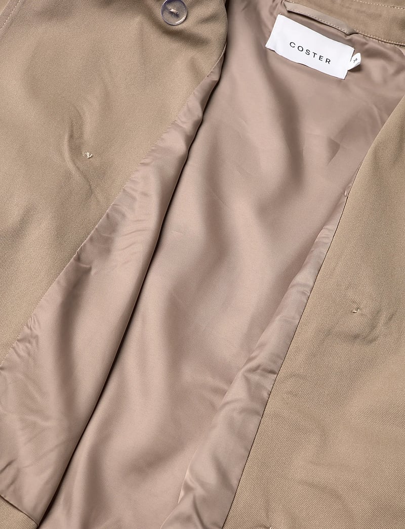 Coster Copenhagen - Short trench jacket - trenchcoats - sand olive - 5