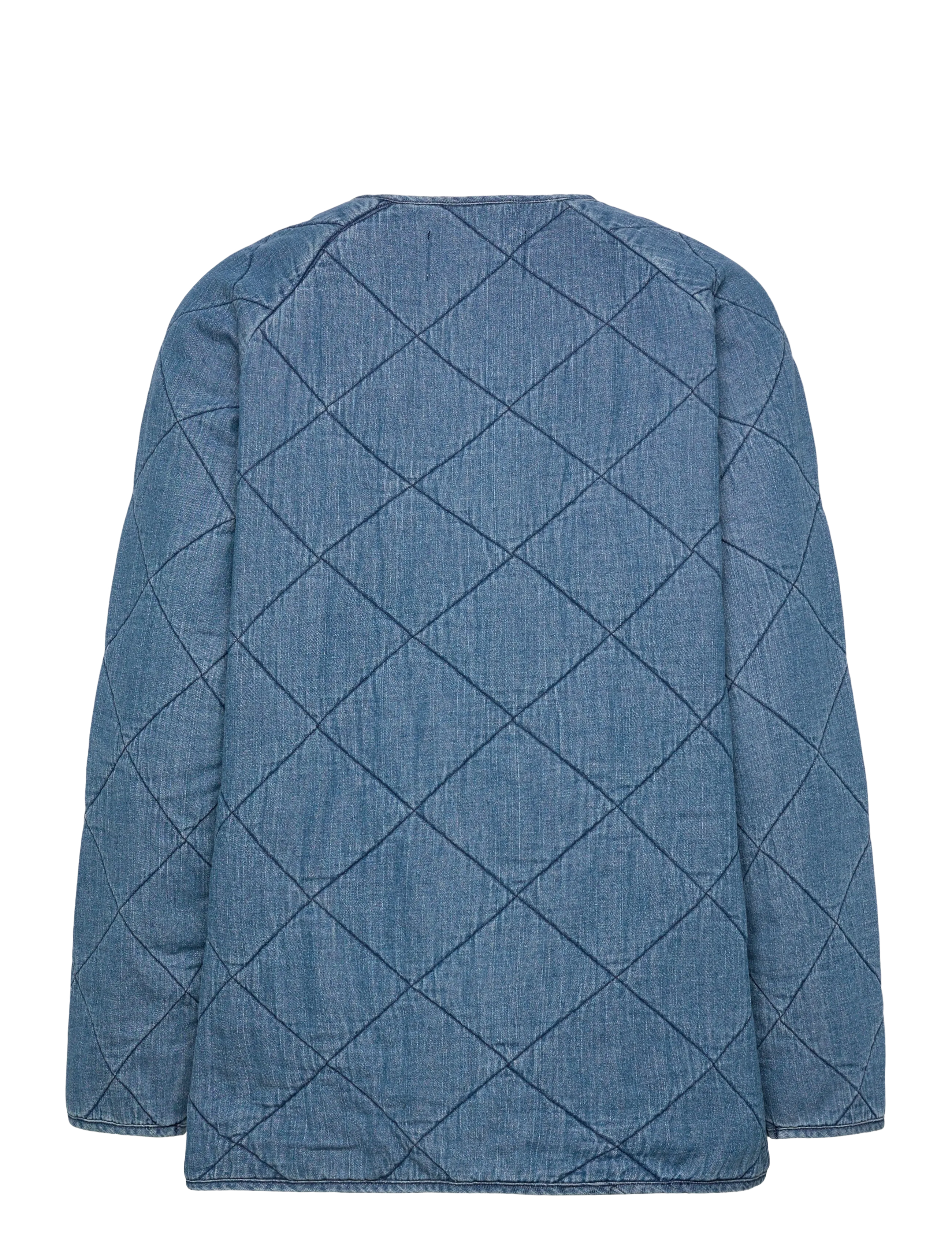 Coster Copenhagen - Quilt loose jacket - gefütterte & daunenjacken - light blue denim - 2