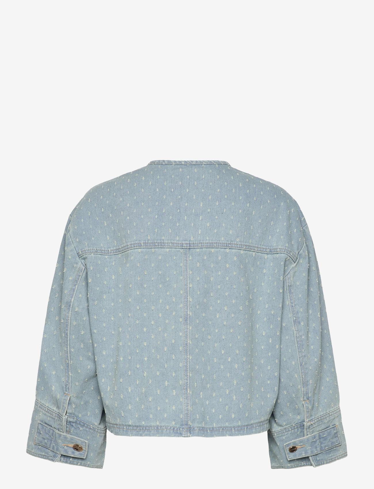 Coster Copenhagen - Jacket in dot denim - frühlingsjacken - dot denim - 1