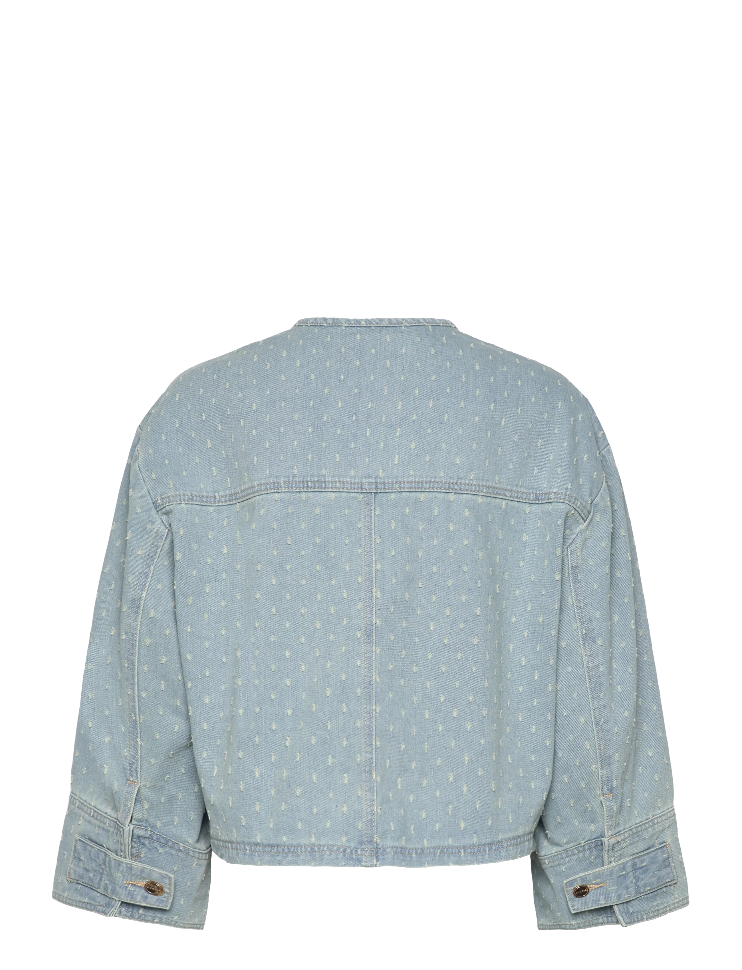 Coster Copenhagen - Jacket in dot denim - frühlingsjacken - dot denim - 2