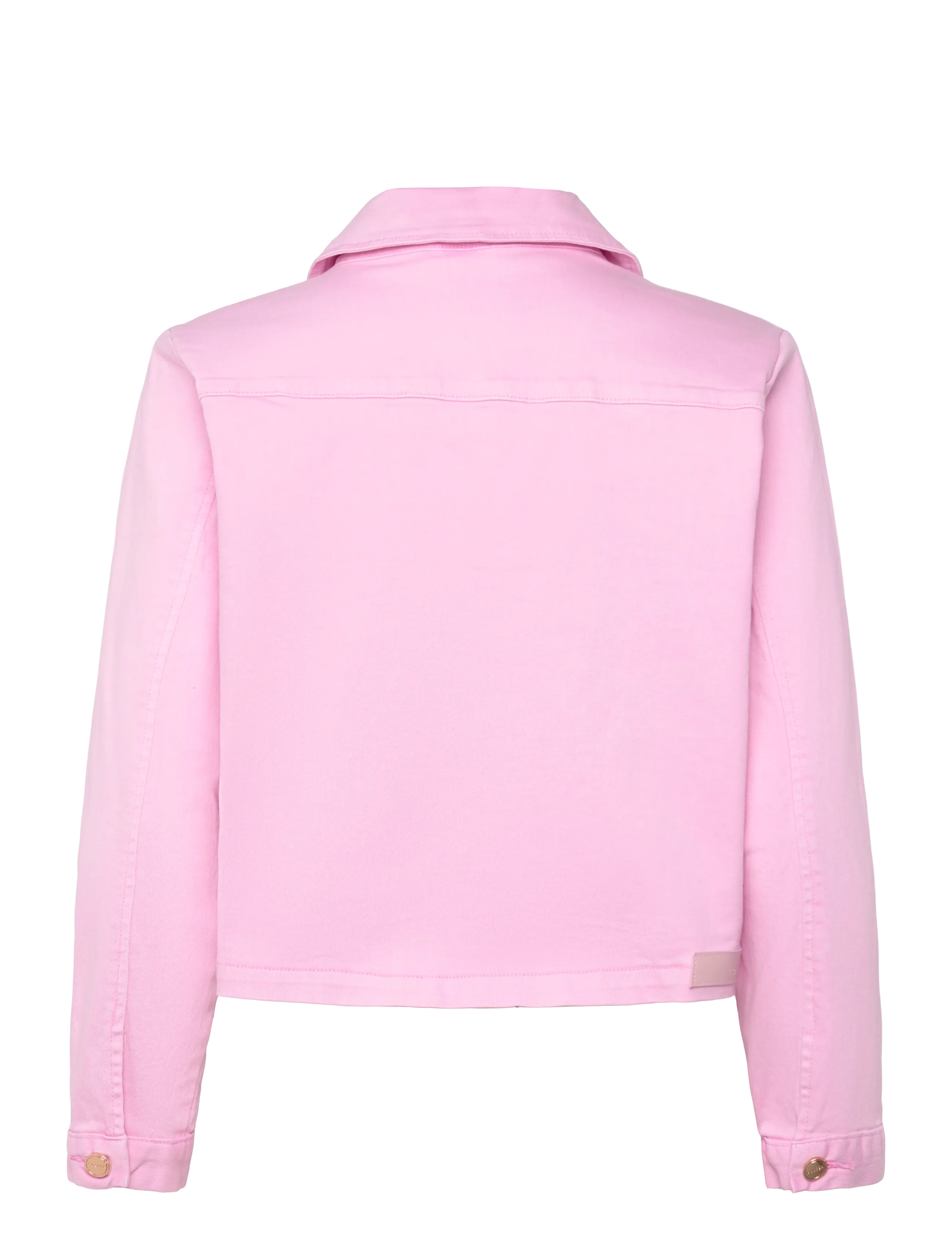 Coster Copenhagen - Jacket in pink denim - frühlingsjacken - bon bon pink - 1