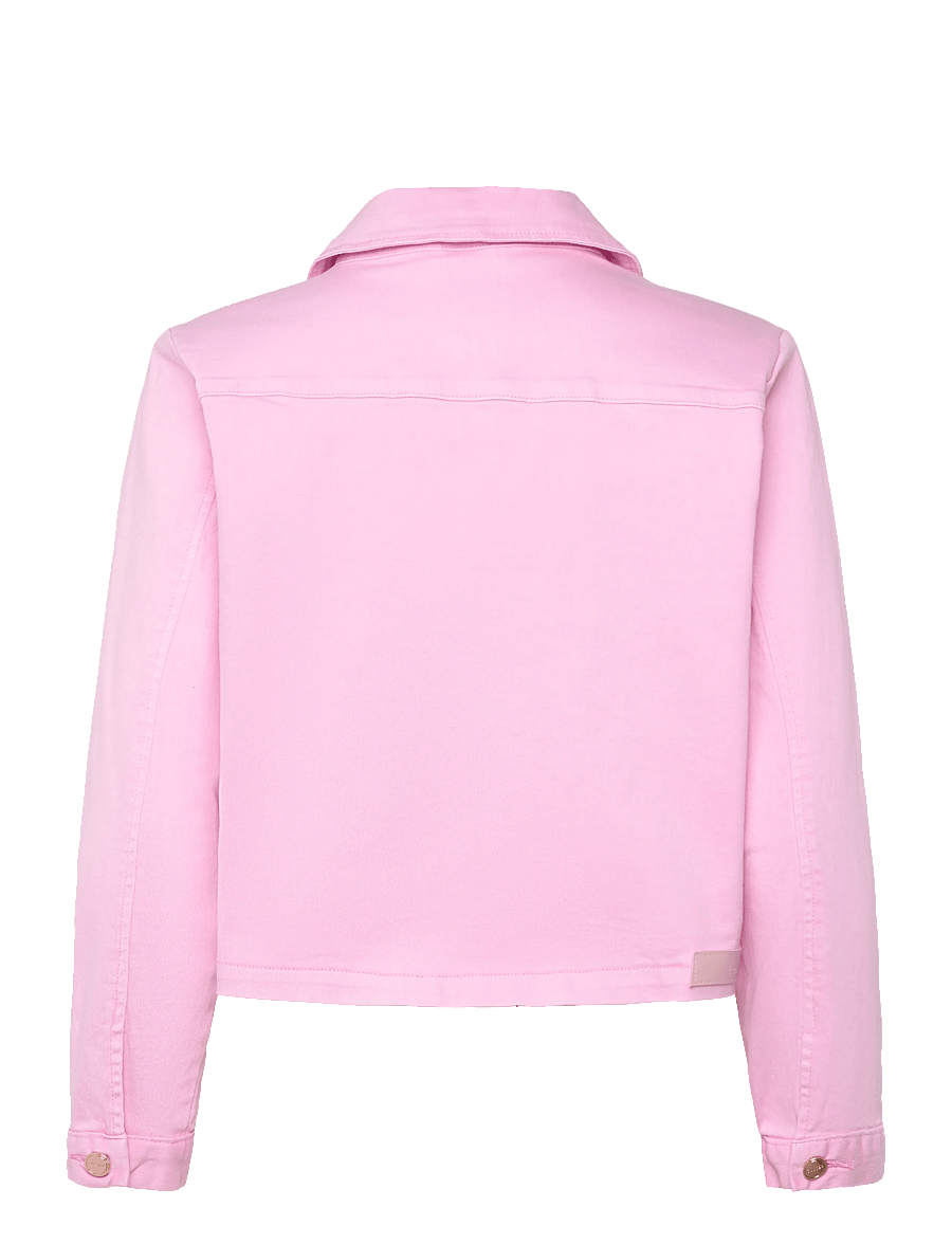 Coster Copenhagen - Jacket in pink denim - denimjakker - bon bon pink - 1