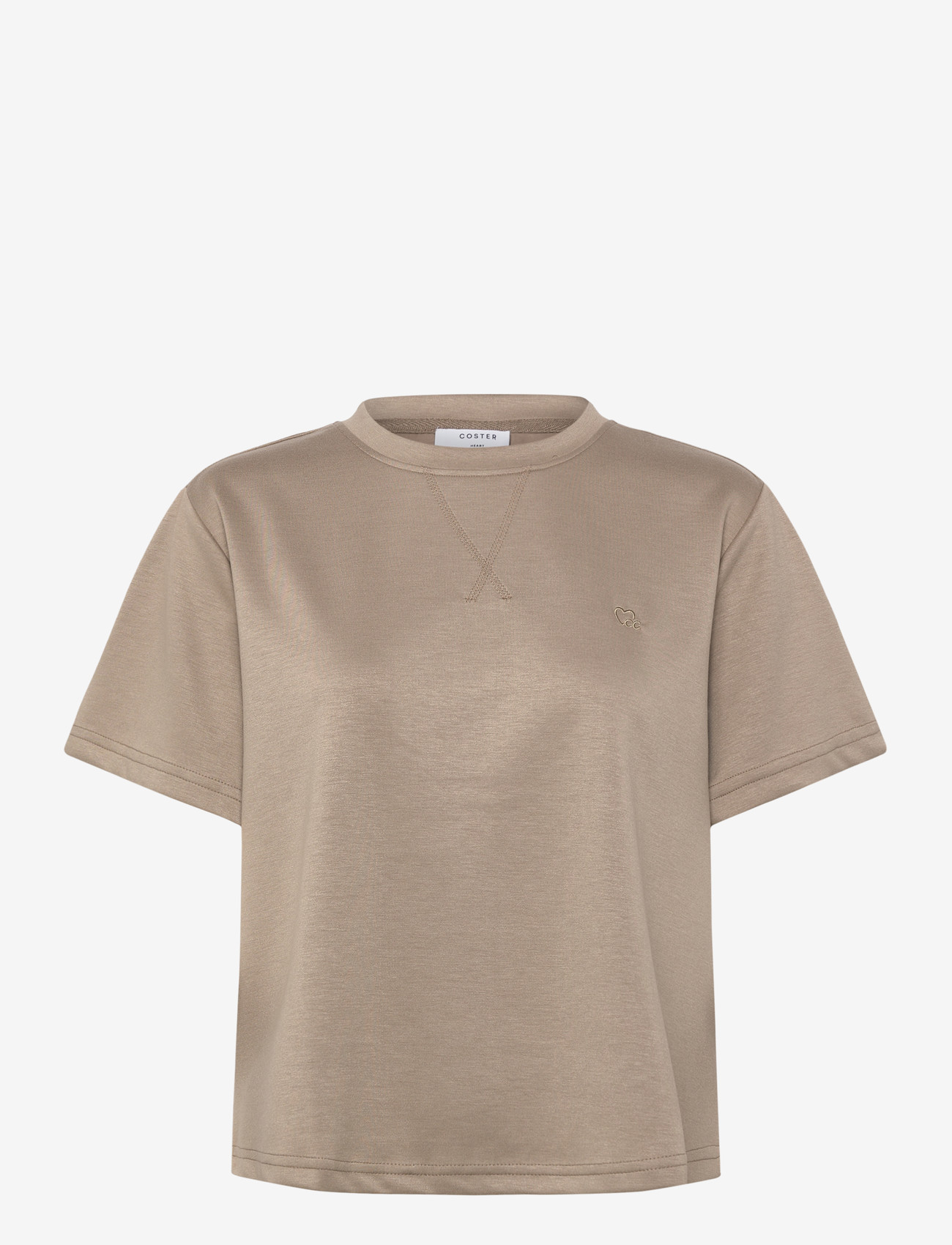 Coster Copenhagen - BEA sweat blouse - t-shirts - moon rock - 1