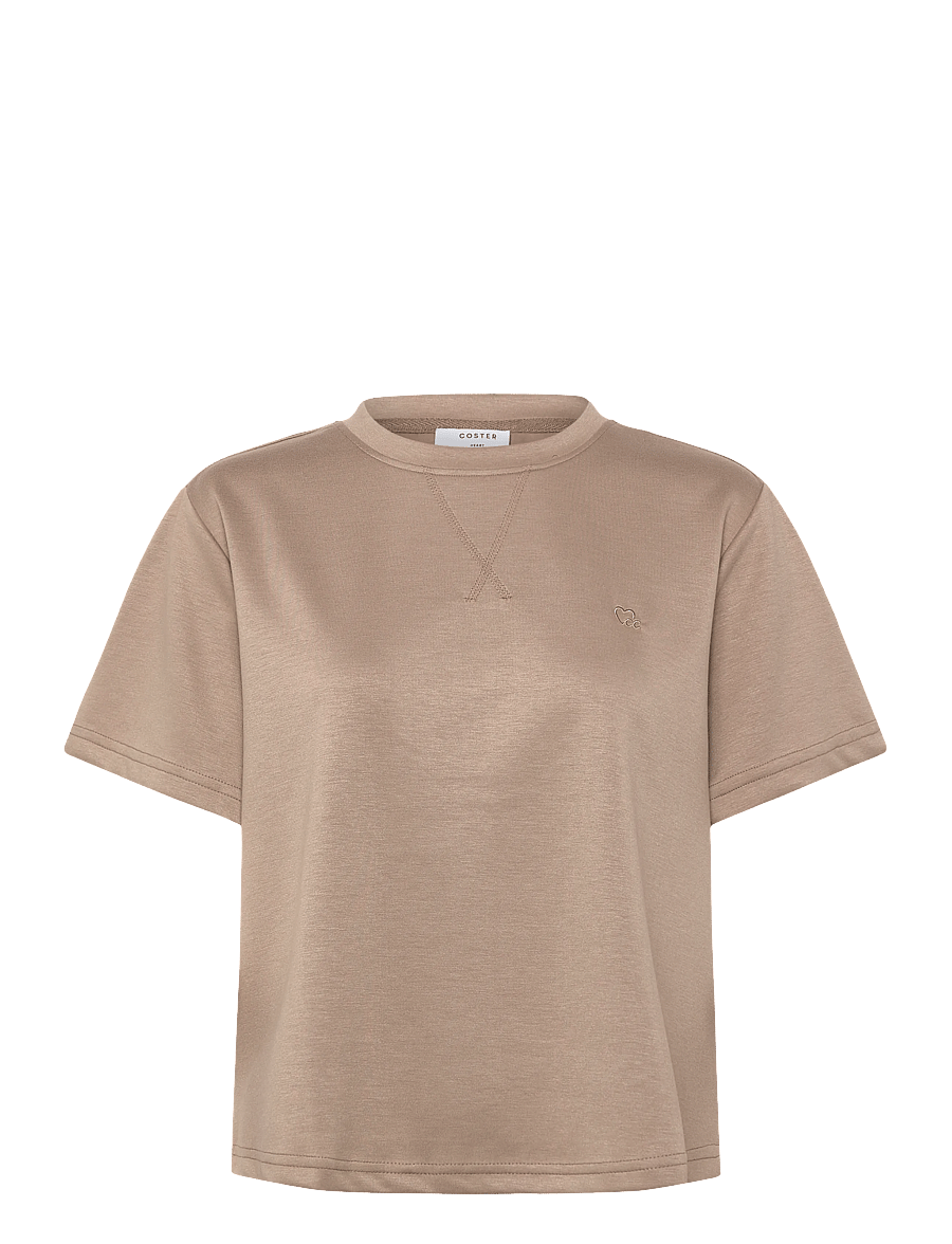 Coster Copenhagen - BEA sweat blouse - t-shirts - moon rock - 1