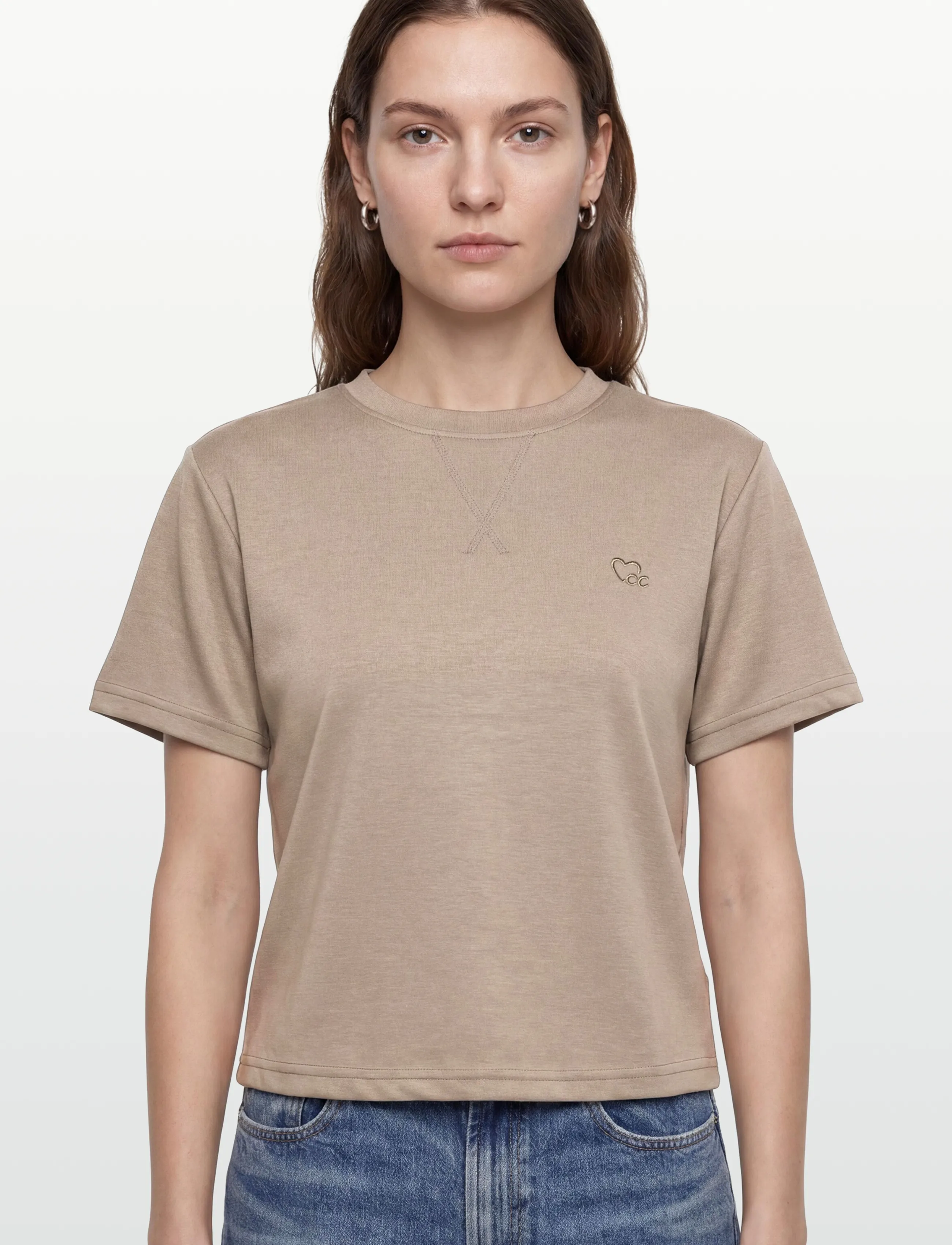 Coster Copenhagen - BEA sweat blouse - t-shirts - moon rock - 3