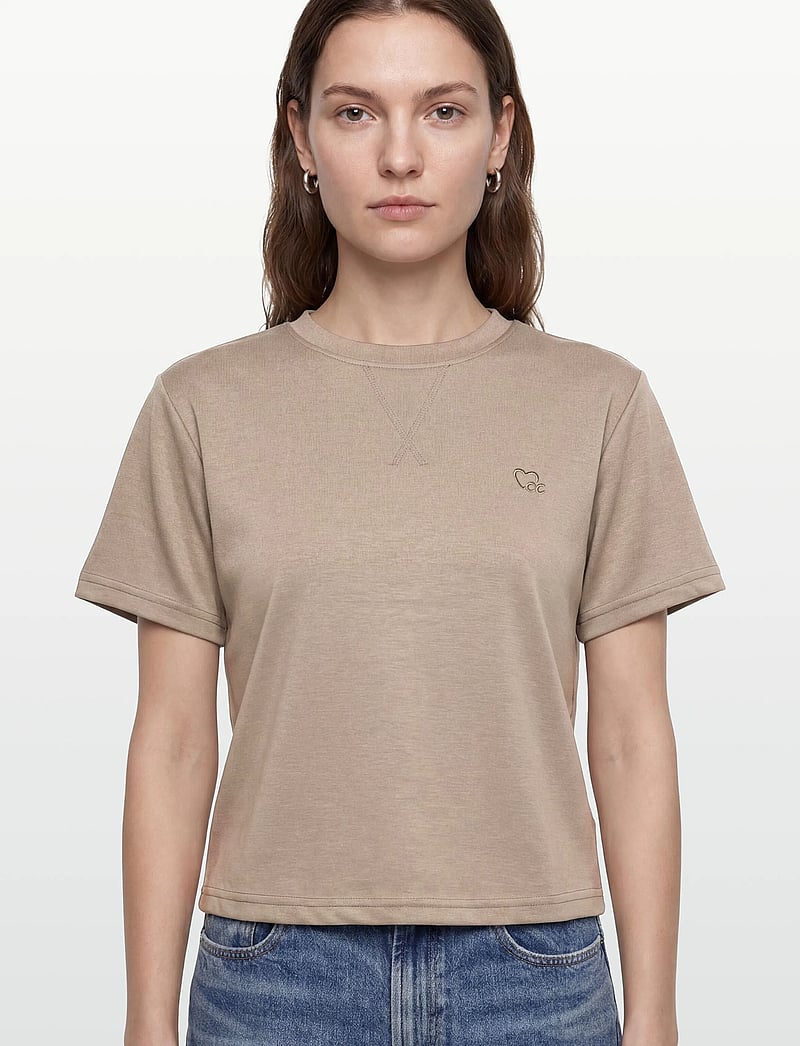 Coster Copenhagen - BEA sweat blouse - t-shirts - moon rock - 3