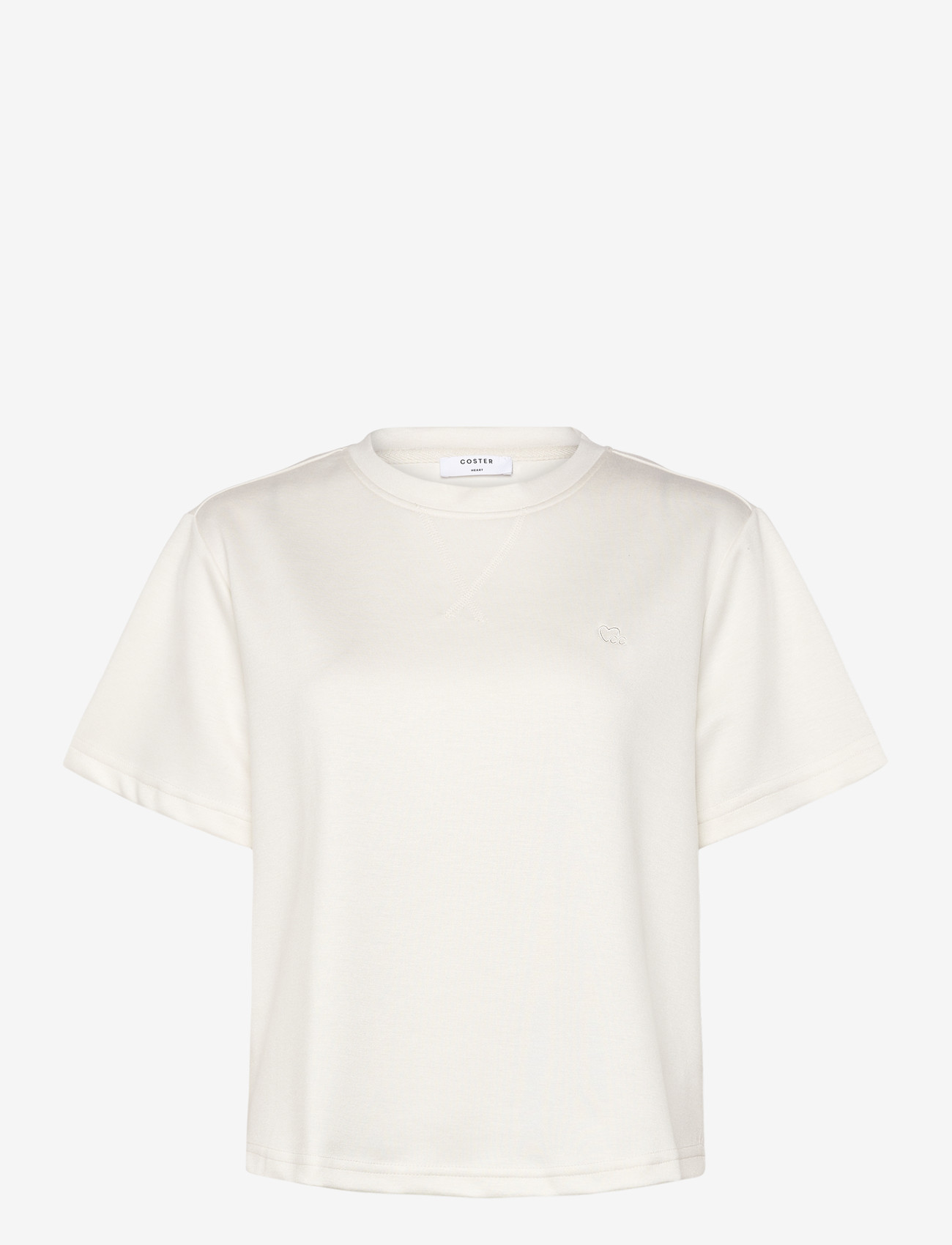 Coster Copenhagen - BEA sweat blouse - t-shirts - off white - 1