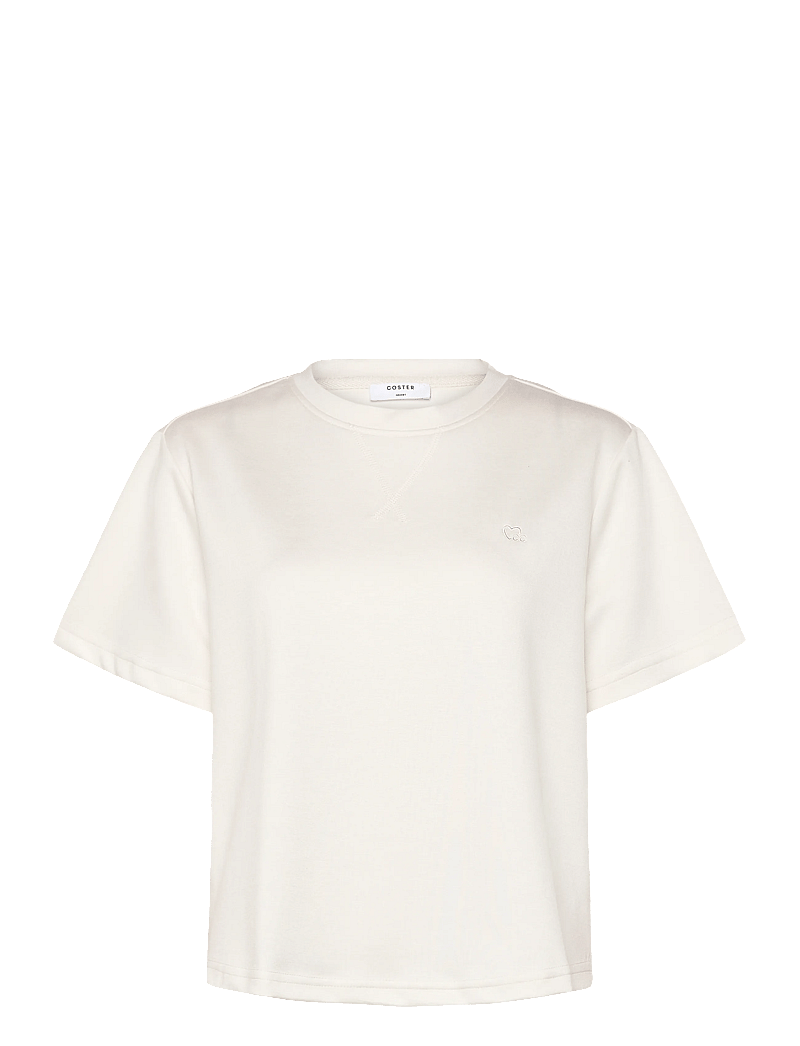 Coster Copenhagen - BEA sweat blouse - t-shirts - off white - 1