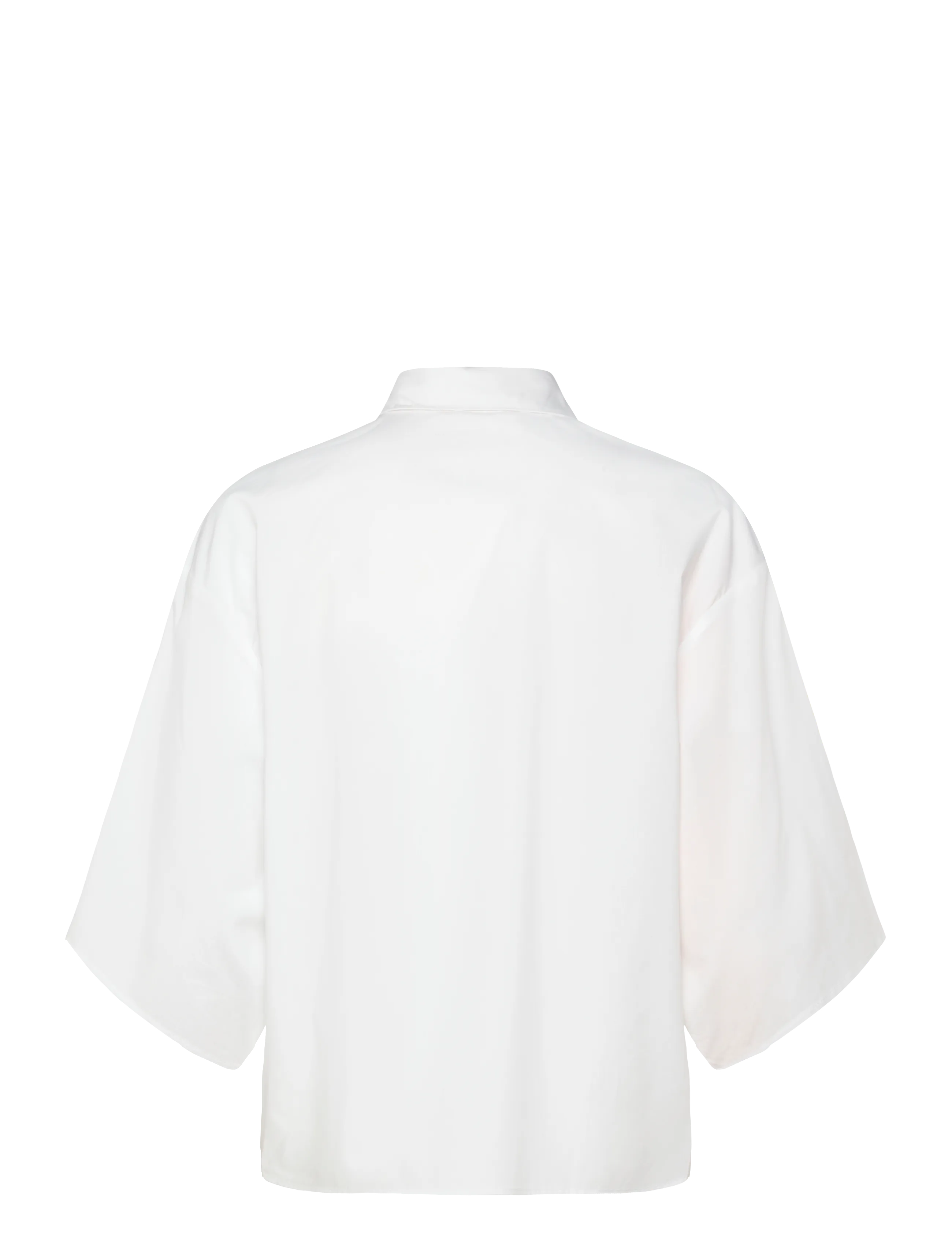 Coster Copenhagen - Shirt with button sleeves - short-sleeved shirts - white - 2