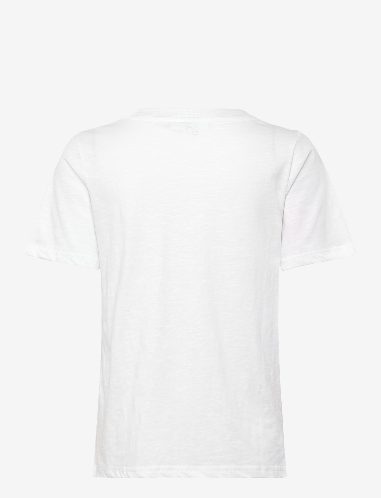 Coster Copenhagen - Leo heart tee - t-shirts - white - 2