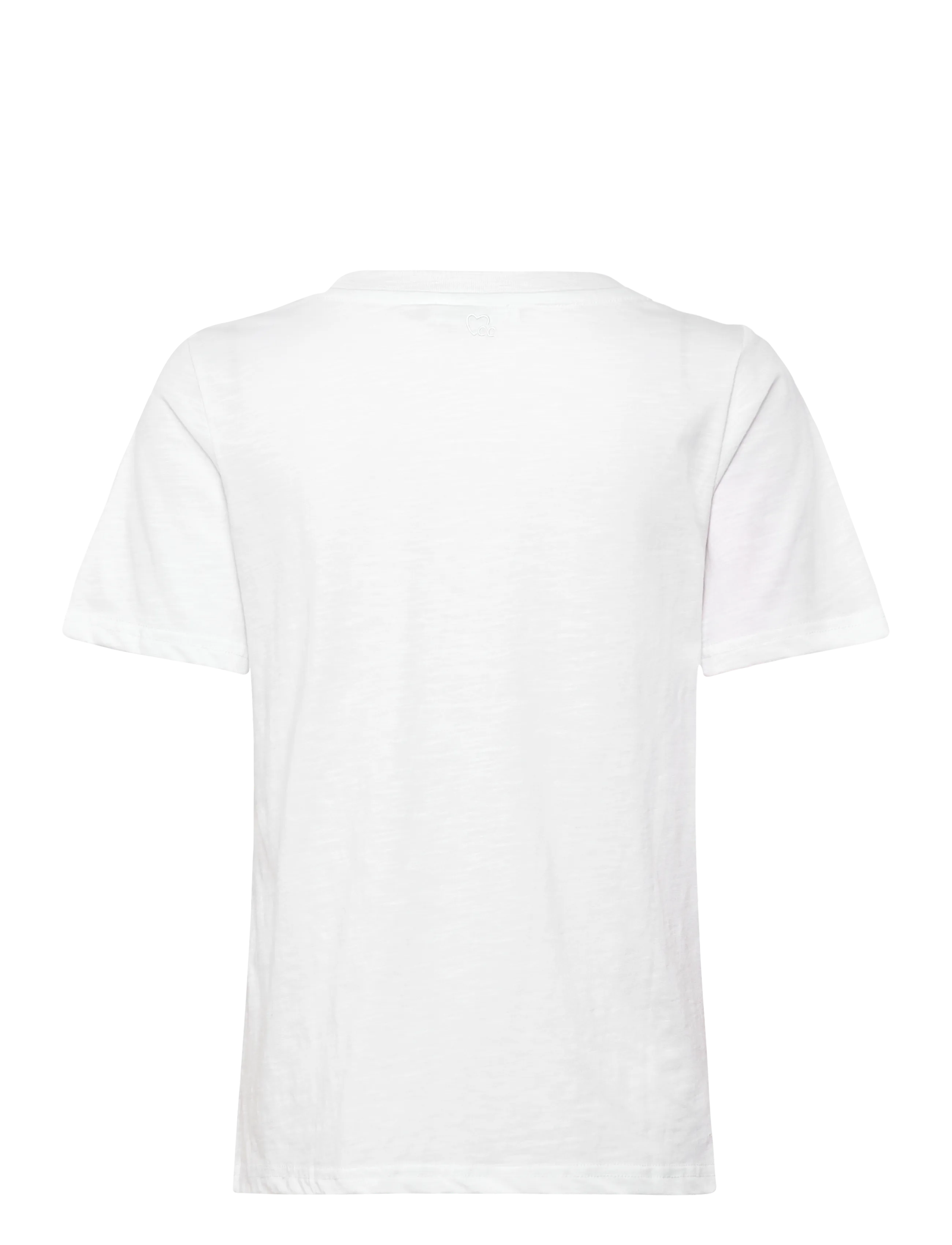 Coster Copenhagen - Leo heart tee - stuttermarbolir - white - 2