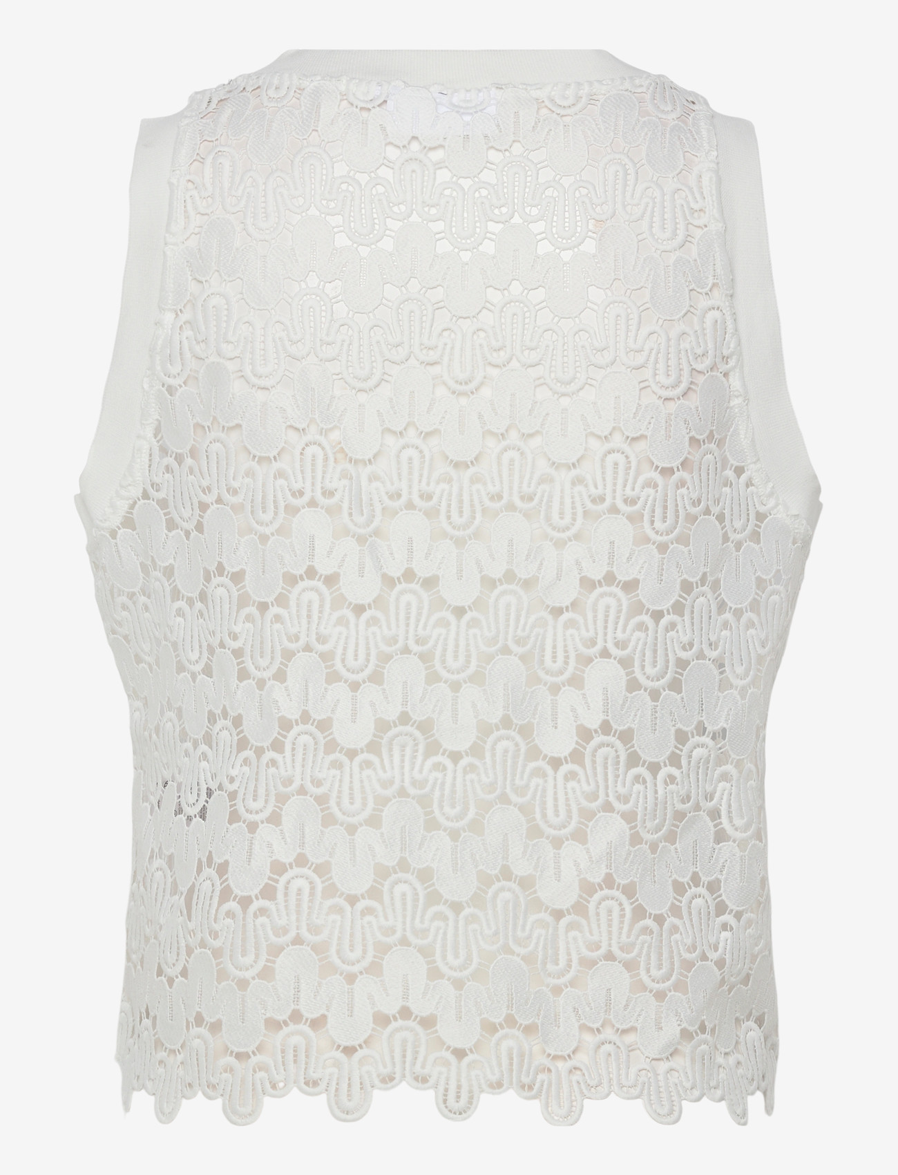 Coster Copenhagen - Lace top - crop tops - white - 1