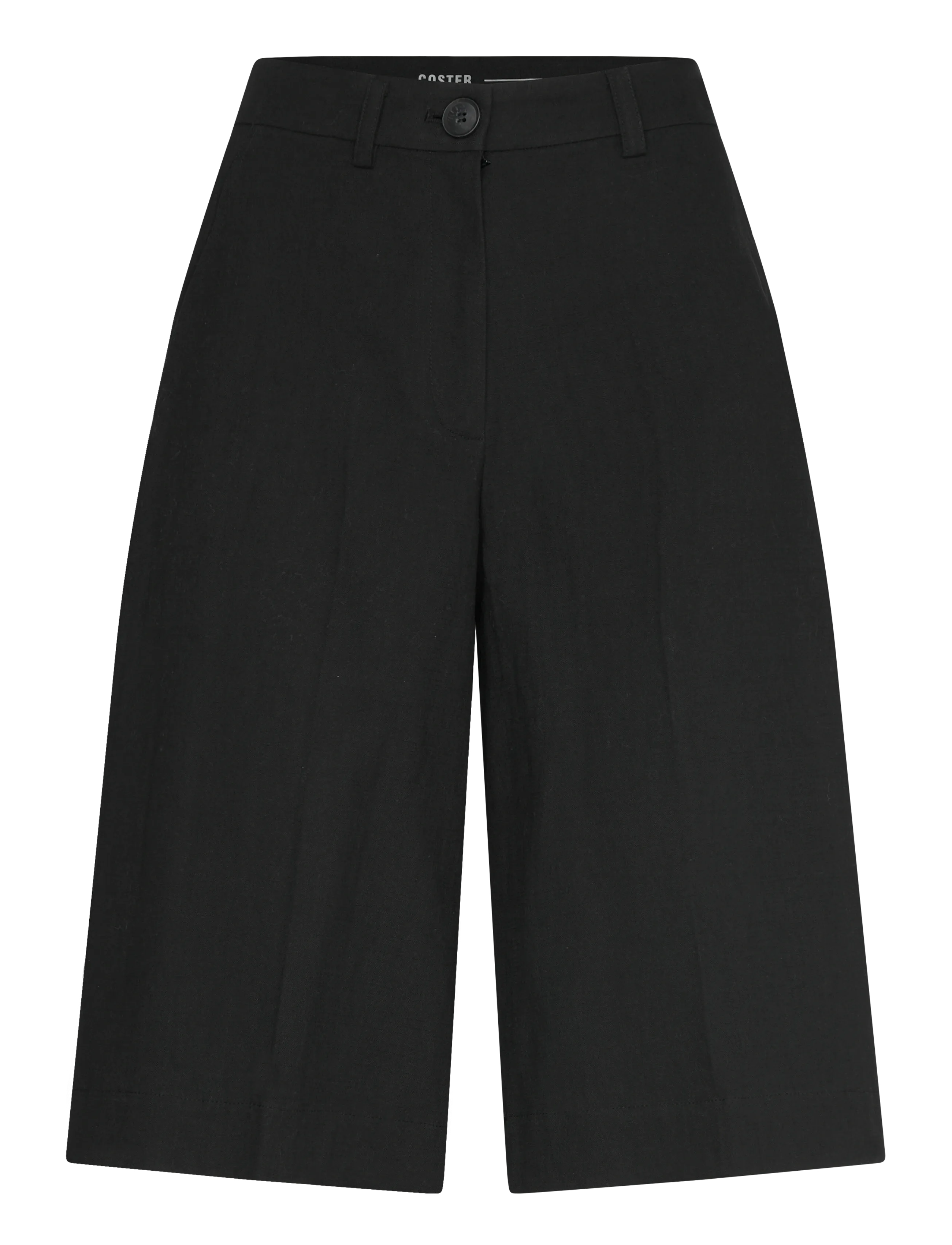 COSTER COPENHAGEN Shorts In Linen - Petra Fit Schwarz - 32 - Damen