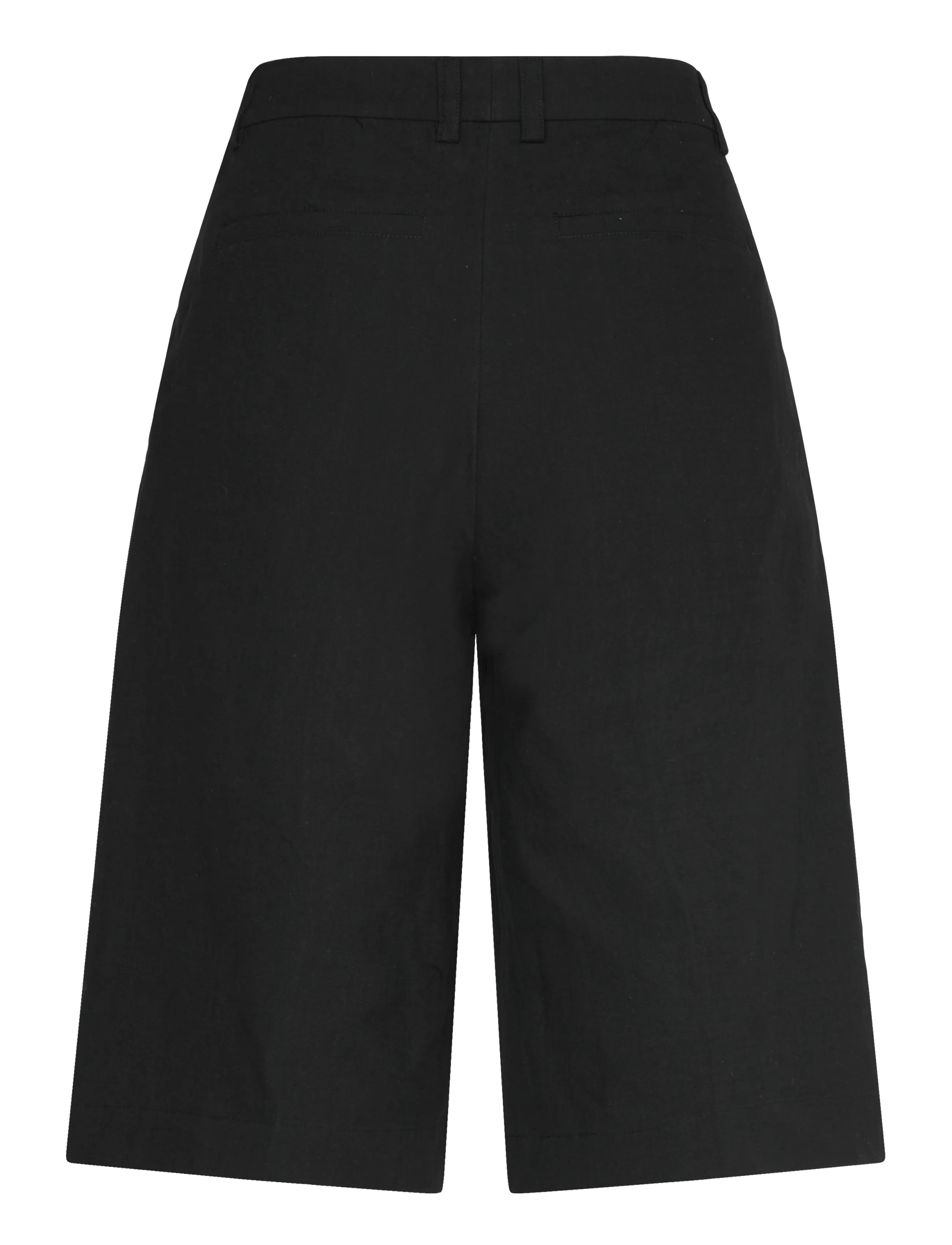 Coster Copenhagen - Shorts in linen - Petra fit - bermudashorts - black - 2