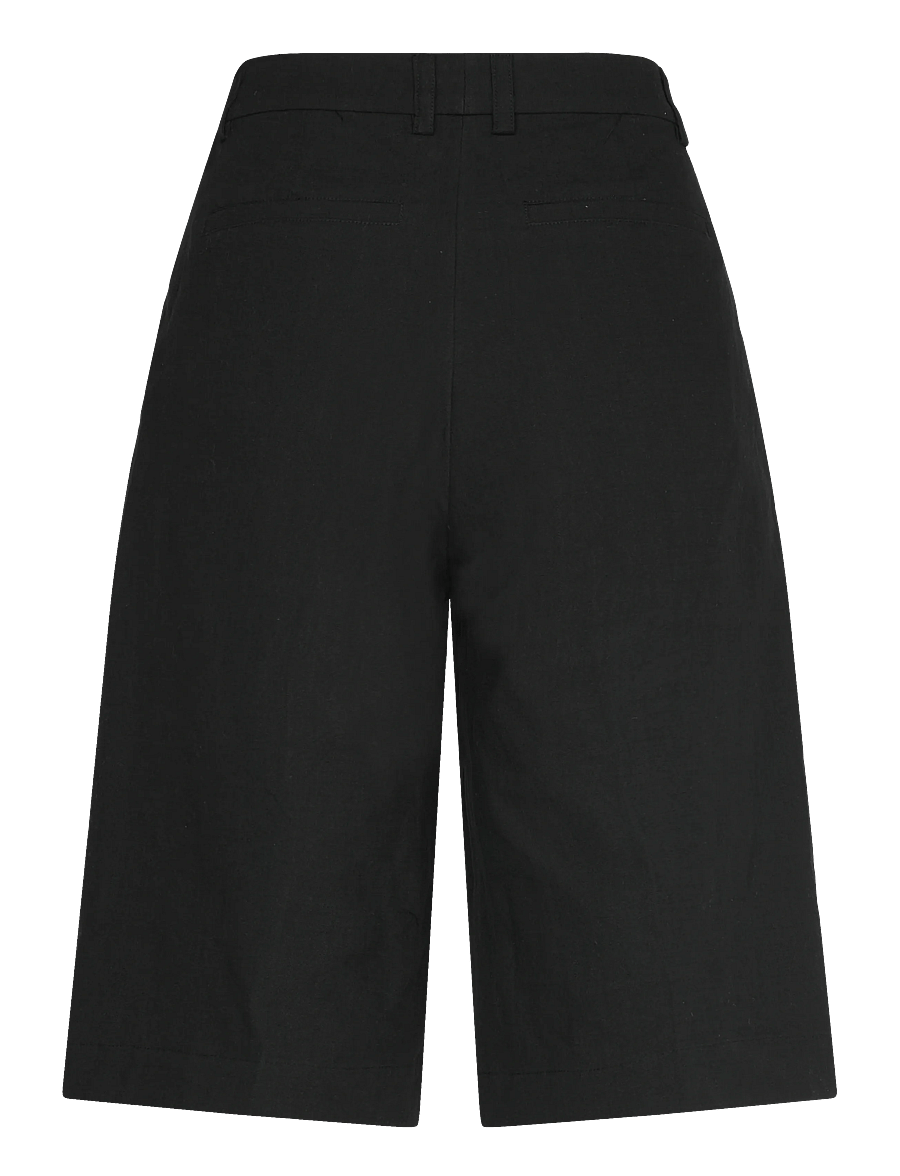 Coster Copenhagen - Shorts in linen - Petra fit - bermuda-shortsit - black - 2