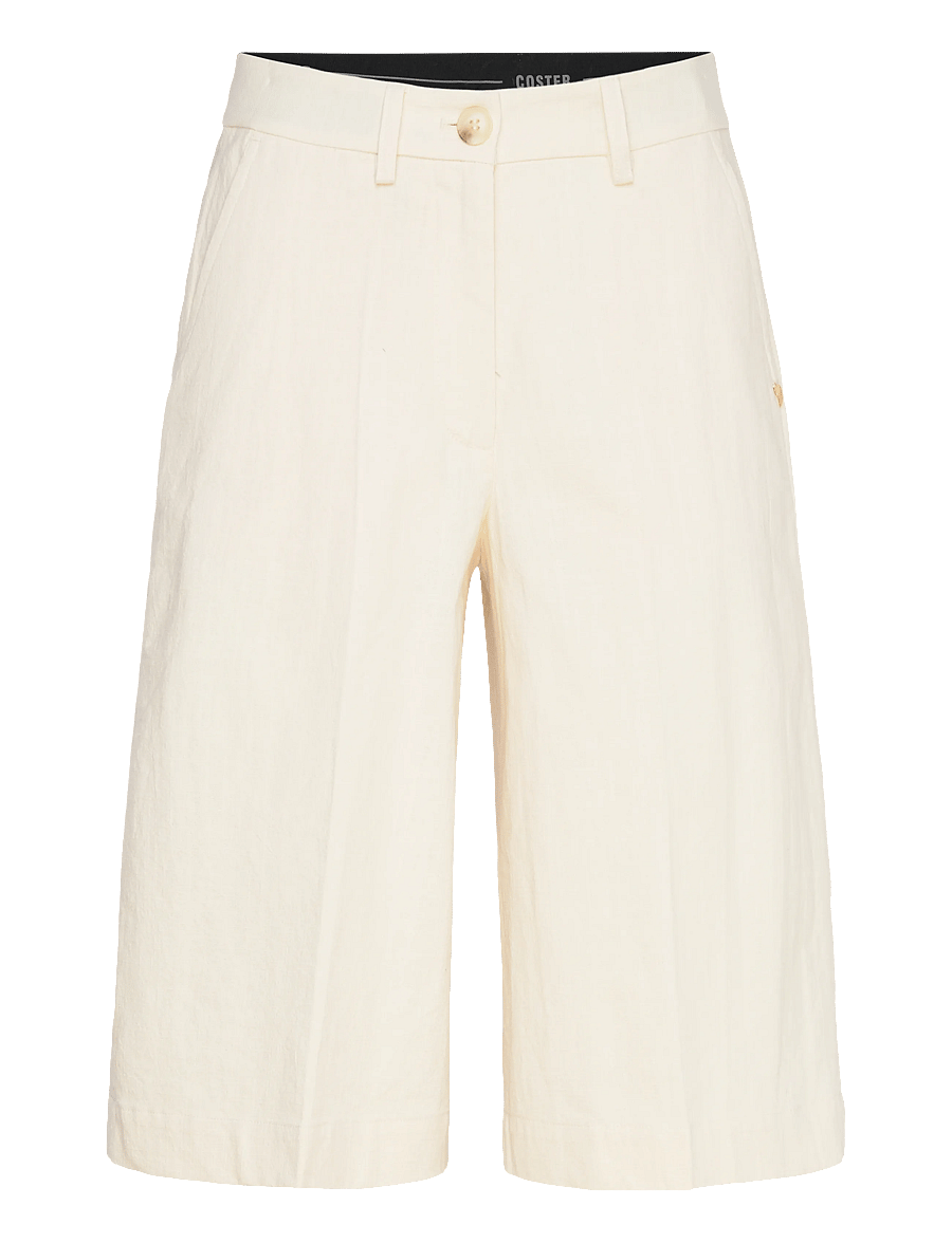 Coster Copenhagen - Shorts in linen - Petra fit - bermuda-shortsit - off white - 1