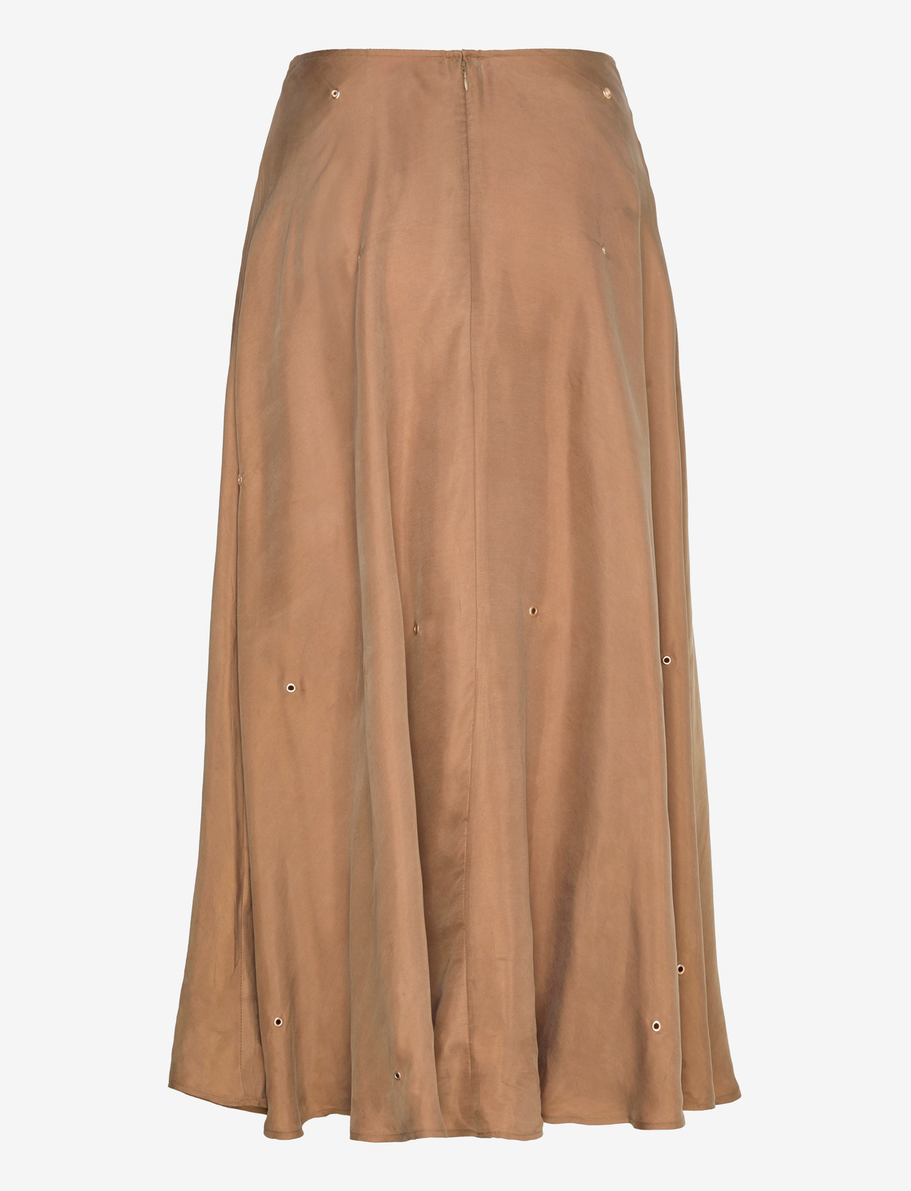 Coster Copenhagen - Skirt with eyelets - maksiseelikud - golden latte - 1