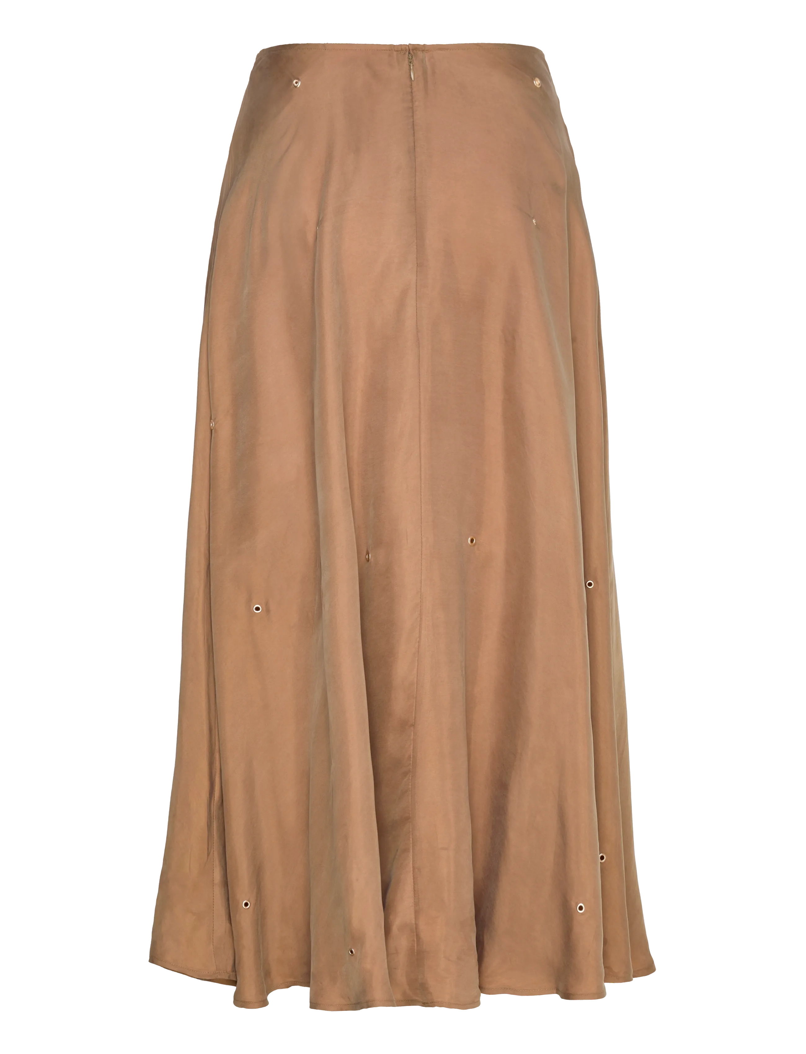 Coster Copenhagen - Skirt with eyelets - maxi nederdele - golden latte - 1