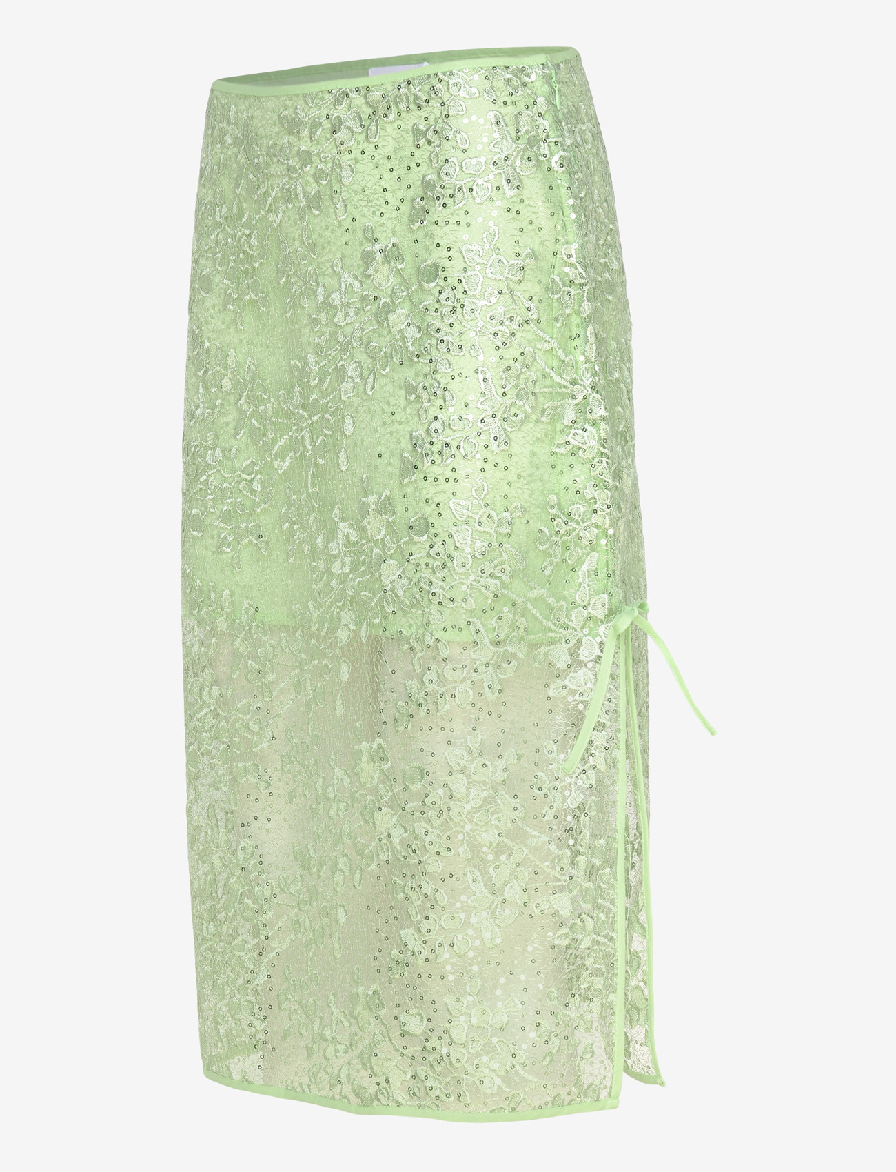 Coster Copenhagen - Sequins skirt - midiseelikud - mint - 1