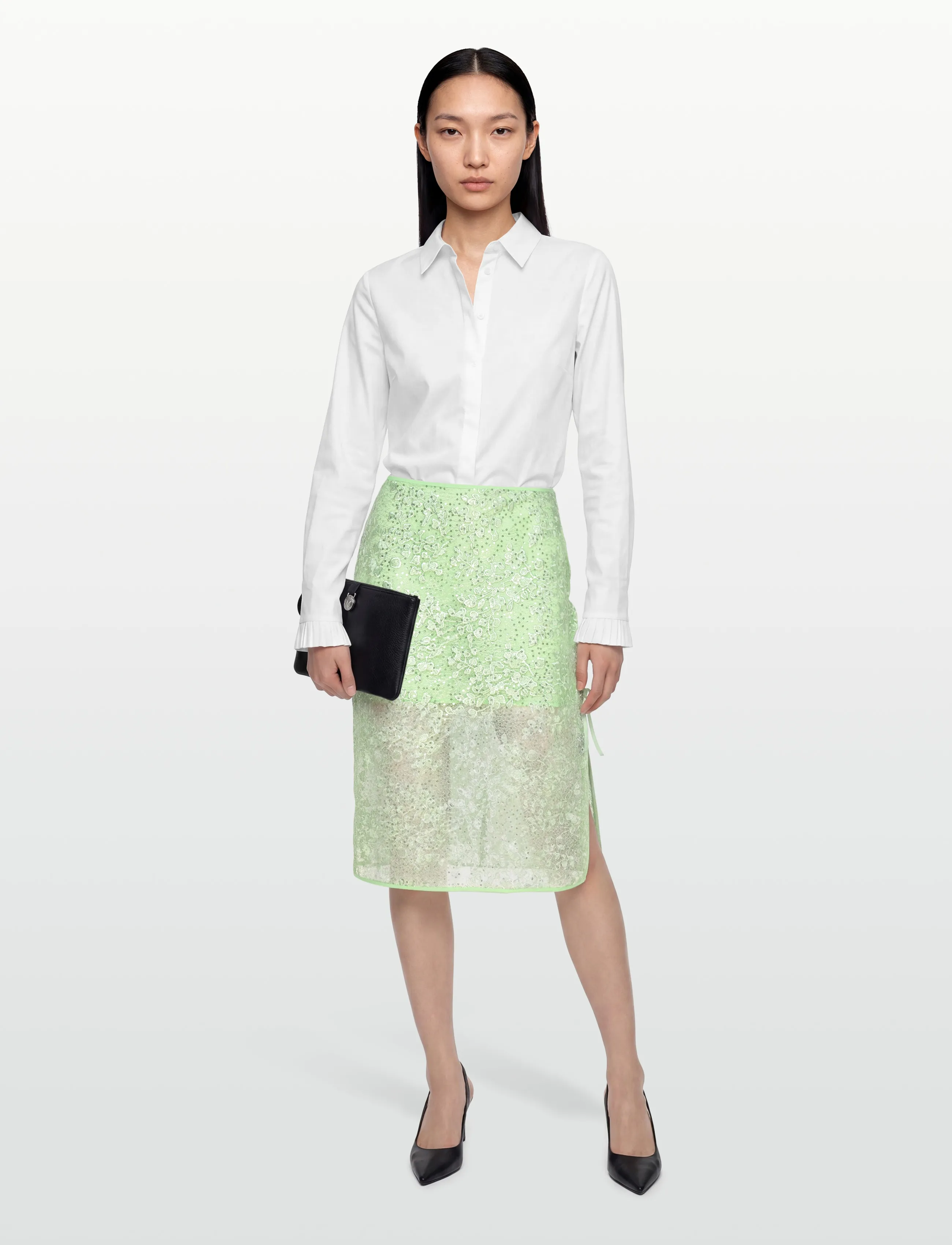 Coster Copenhagen Sequins Skirt, 34, Röcke, Grün - Sequin Frauen