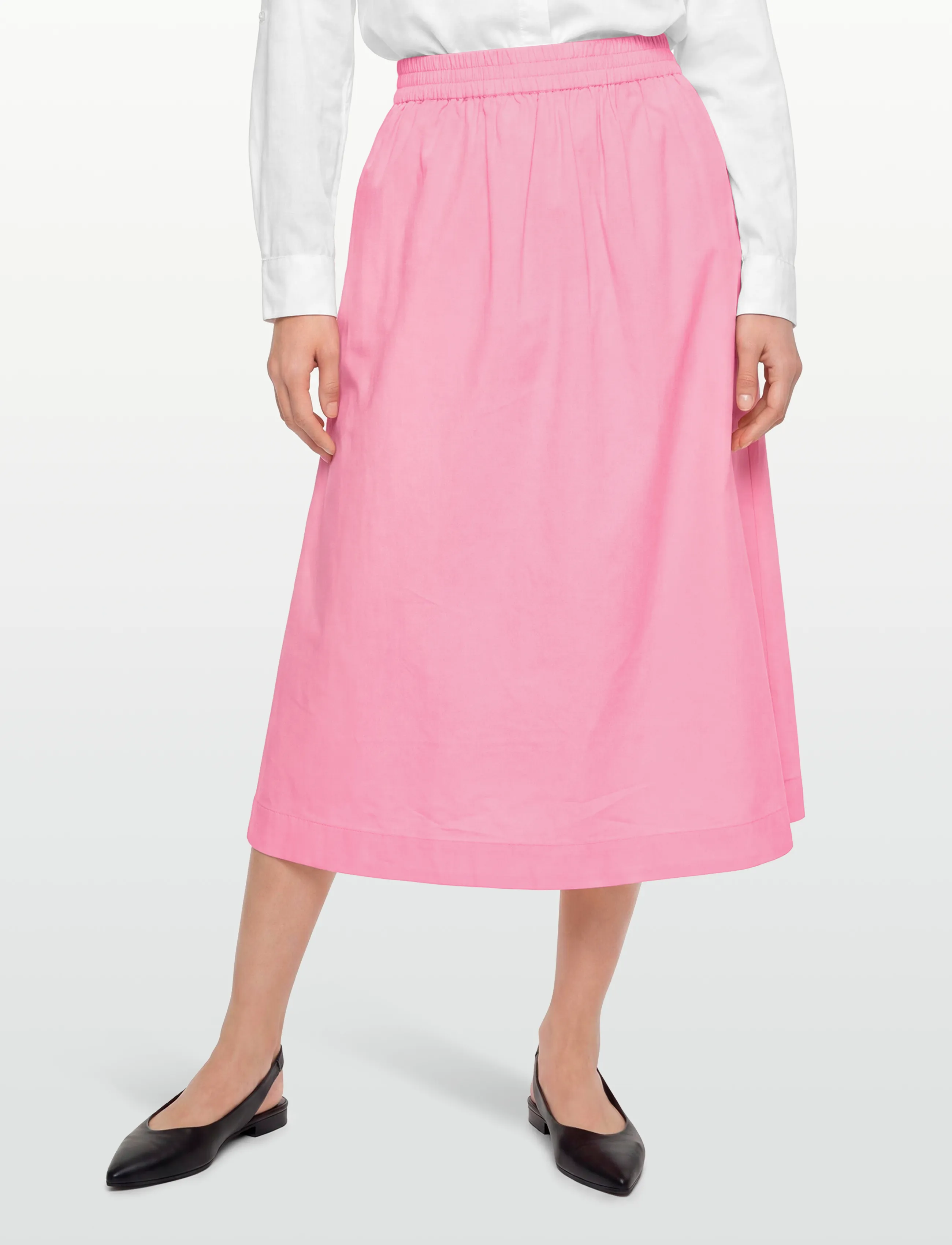 Coster Copenhagen - PHOEBE long skirt - midi skirts - bright pink - 3