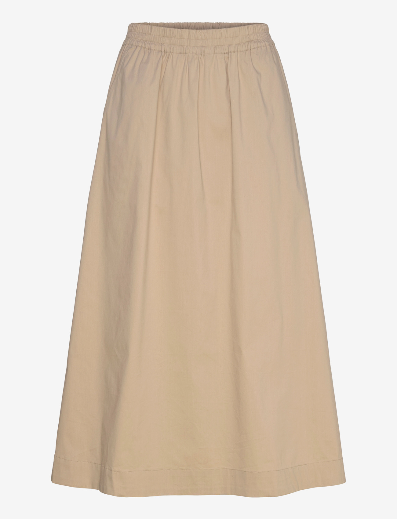Coster Copenhagen - PHOEBE long skirt - midi nederdele - sand - 1