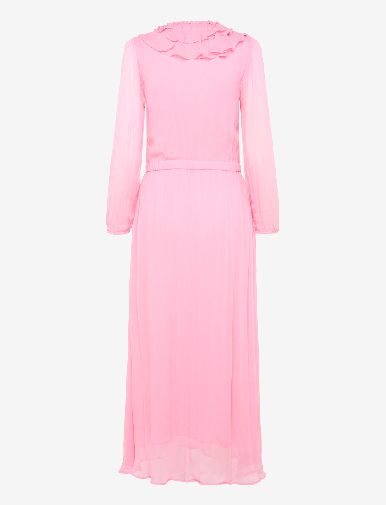 Coster Copenhagen - Long ruffle dress - sommerkjoler - fuschia - 1