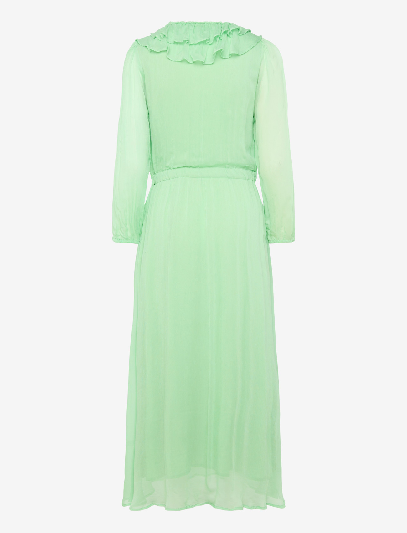 Coster Copenhagen - Long ruffle dress - sommerkjoler - mint - 1