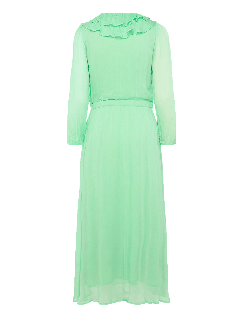 Coster Copenhagen - Long ruffle dress - sommerkjoler - mint - 1