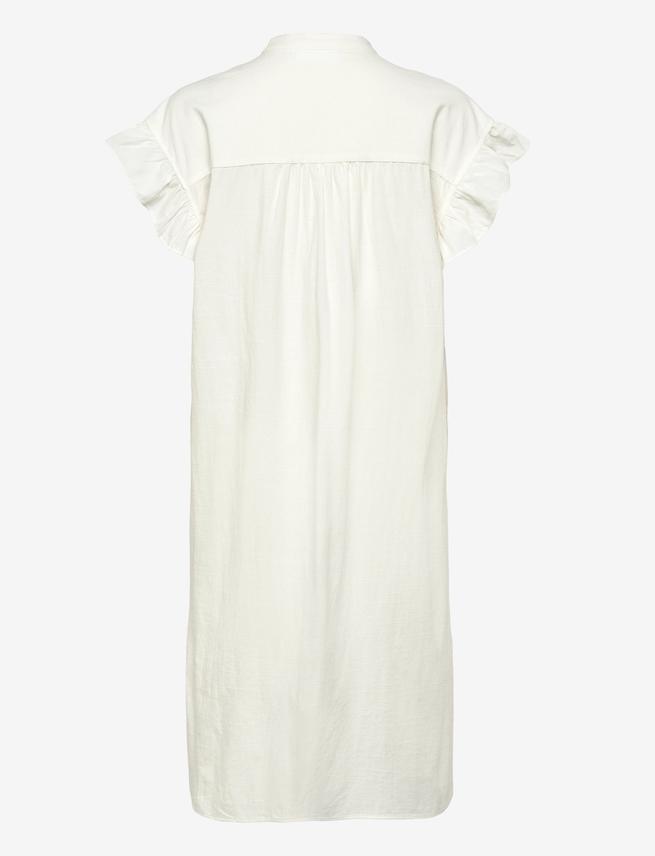 Coster Copenhagen - GWEN solid shirt dress - sommerkjoler - white - 1