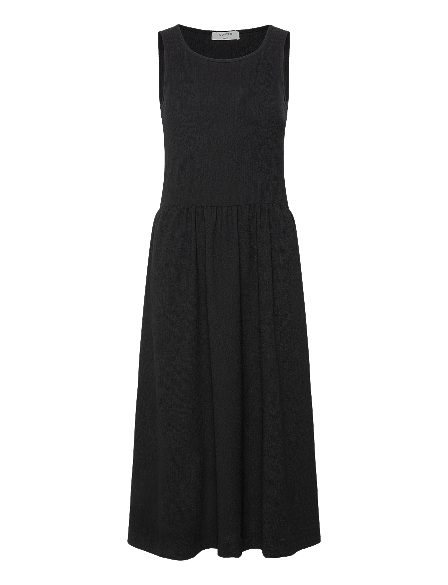 Coster Copenhagen - RYLAN solid dress - midikleider - black - 0