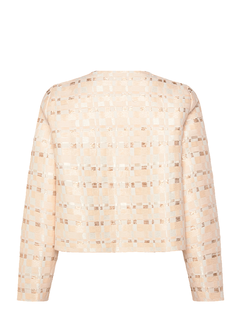 Coster Copenhagen - Shimmer jacquard jacket - forårsjakker - shimmer jaquard - 2