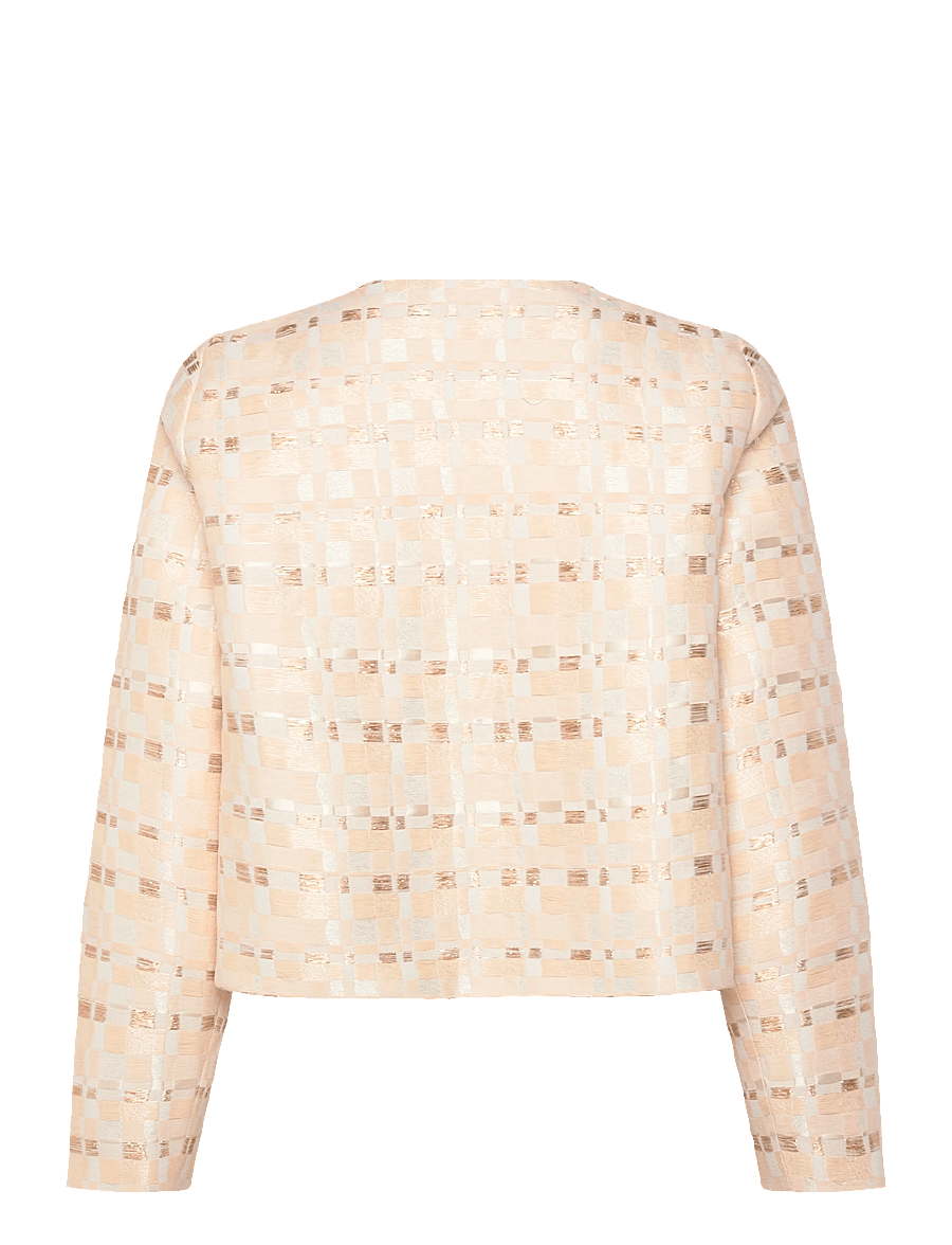 Coster Copenhagen - Shimmer jacquard jacket - pavasarinės striukės - shimmer jaquard - 2