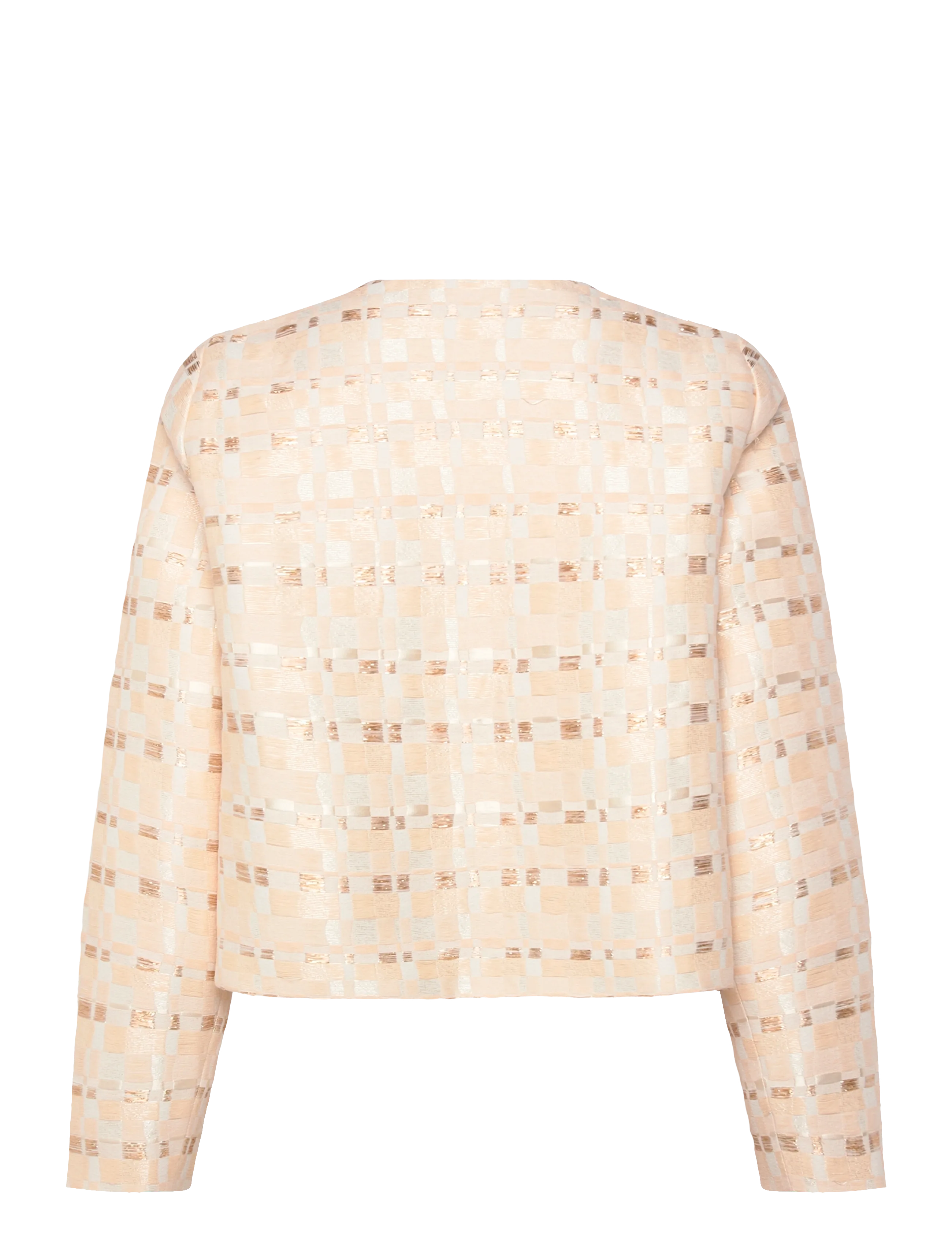 Coster Copenhagen - Shimmer jacquard jacket - lette jakker - shimmer jaquard - 2