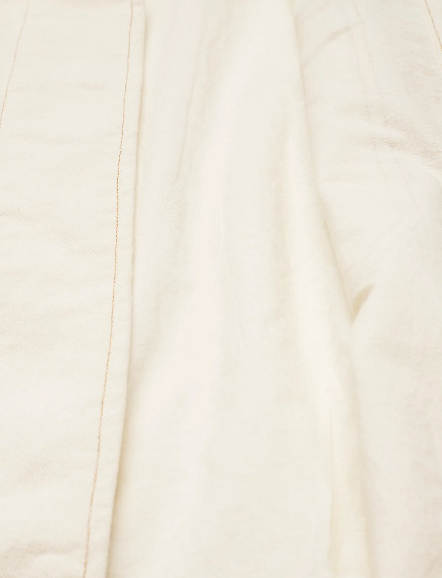 Coster Copenhagen - Jacket with embroidery - kevättakit - pearl - 4
