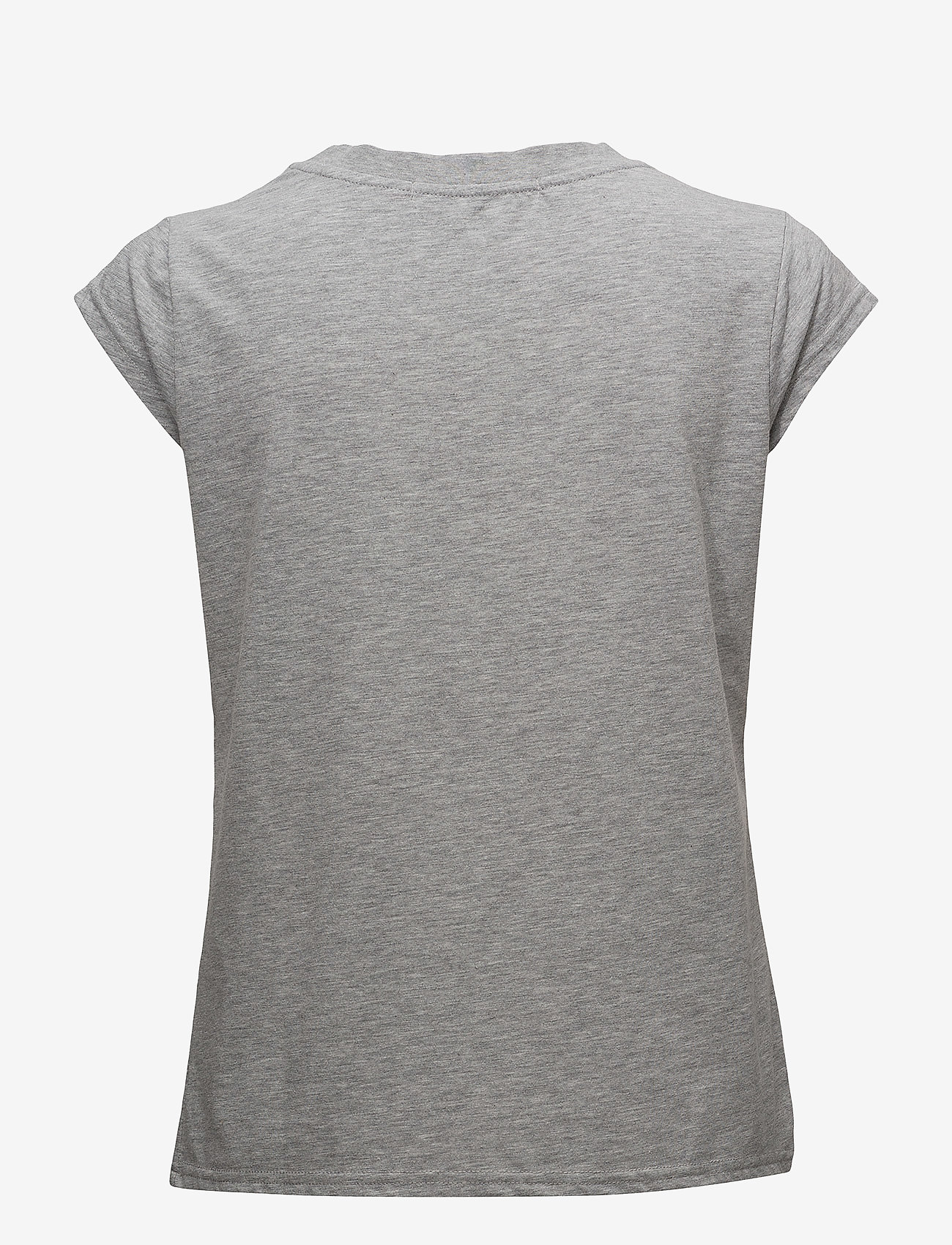 Coster Copenhagen - CC Heart basic t-shirt - t-shirts - light grey melange - 1