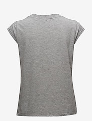 Coster Copenhagen - CC Heart basic t-shirt - zemākās cenas - light grey melange - 1