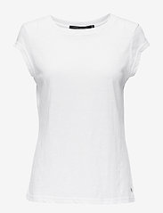 Coster Copenhagen - CC Heart basic t-shirt - zemākās cenas - white - 0